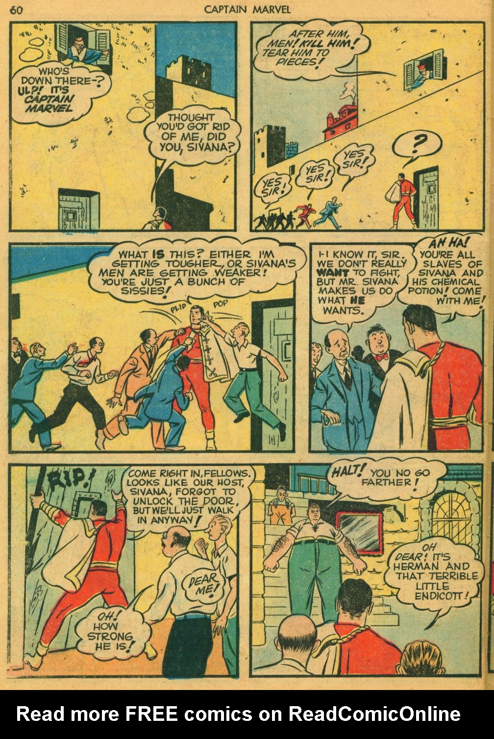 Read online Captain Marvel Adventures comic -  Issue #5 - 62