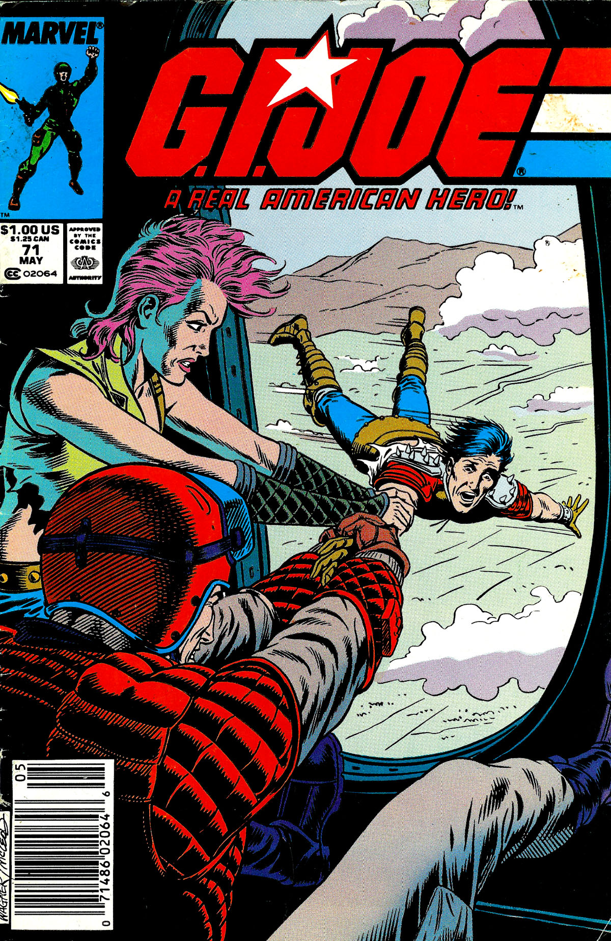 Read online G.I. Joe: A Real American Hero comic -  Issue #71 - 1