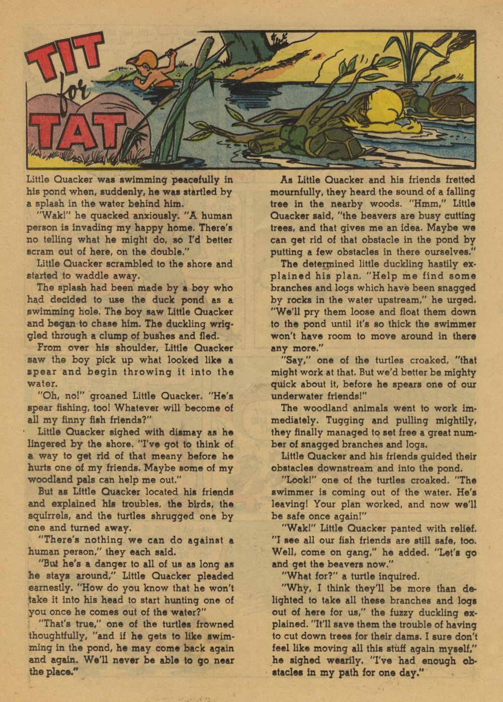 Read online Tom & Jerry Comics comic -  Issue #208 - 24