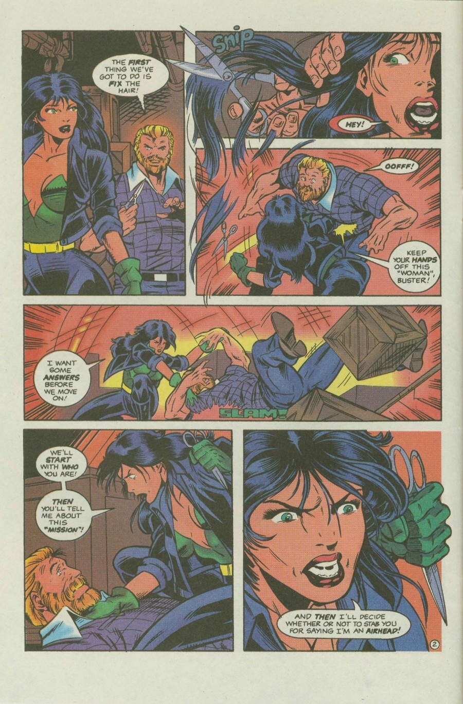 Read online Ex-Mutants comic -  Issue #8 - 4