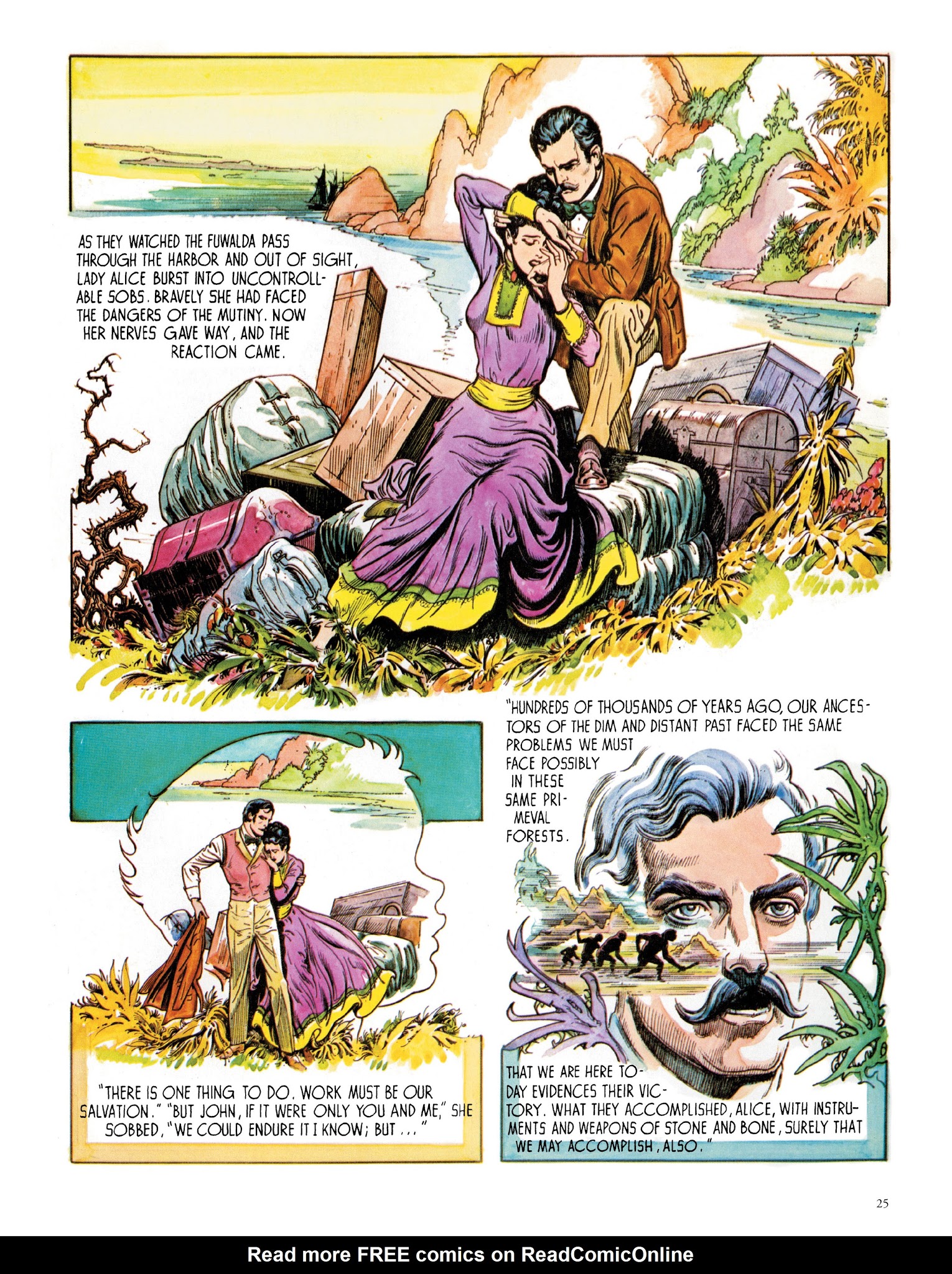 Read online Edgar Rice Burroughs' Tarzan: Burne Hogarth's Lord of the Jungle comic -  Issue # TPB - 27