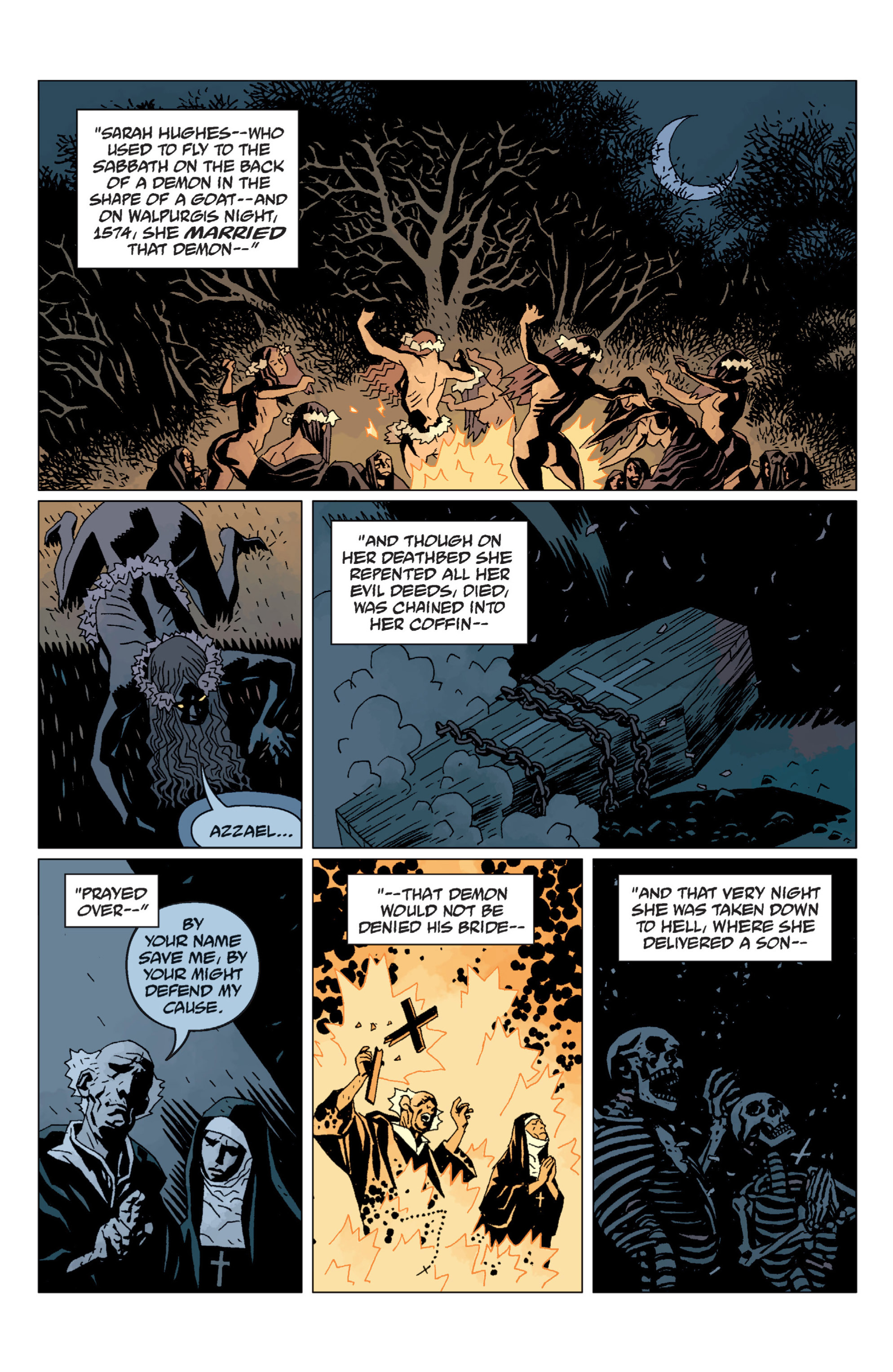 Read online Hellboy comic -  Issue #9 - 121