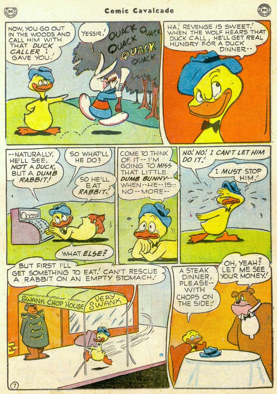 Read online Comic Cavalcade comic -  Issue #41 - 63