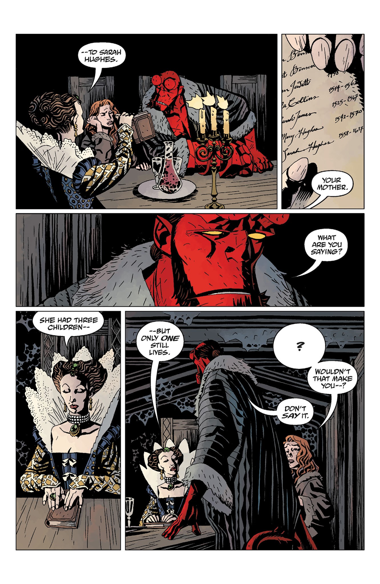 Read online Hellboy: The Wild Hunt comic -  Issue # TPB - 120