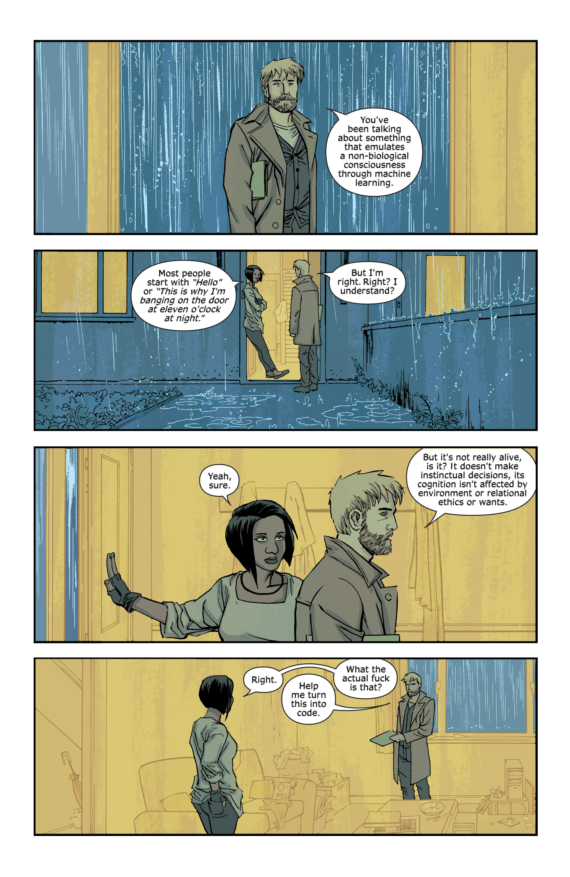 Read online Injection comic -  Issue #5 - 6