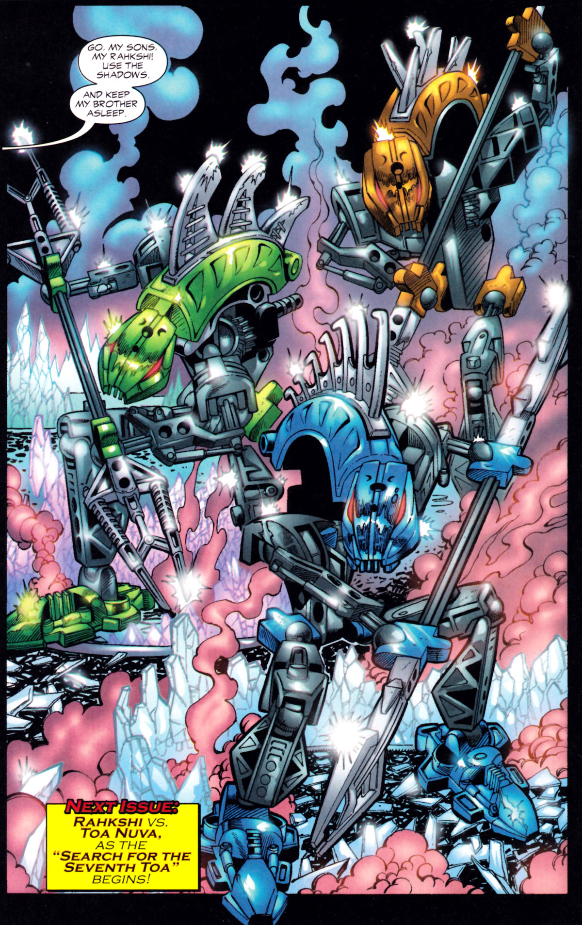 Read online Bionicle comic -  Issue #12 - 15