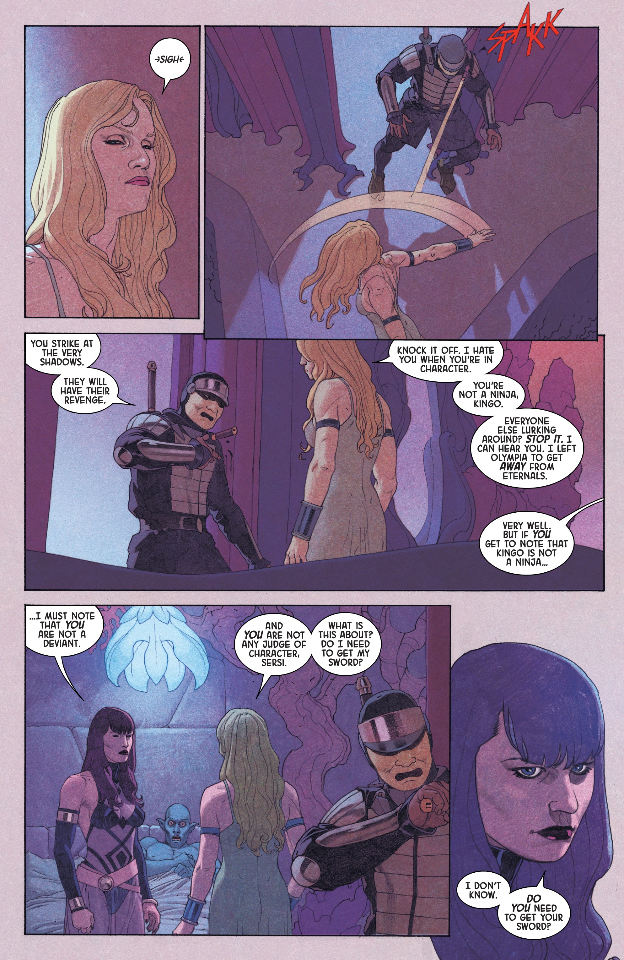 Read online Eternals (2021) comic -  Issue #3 - 7