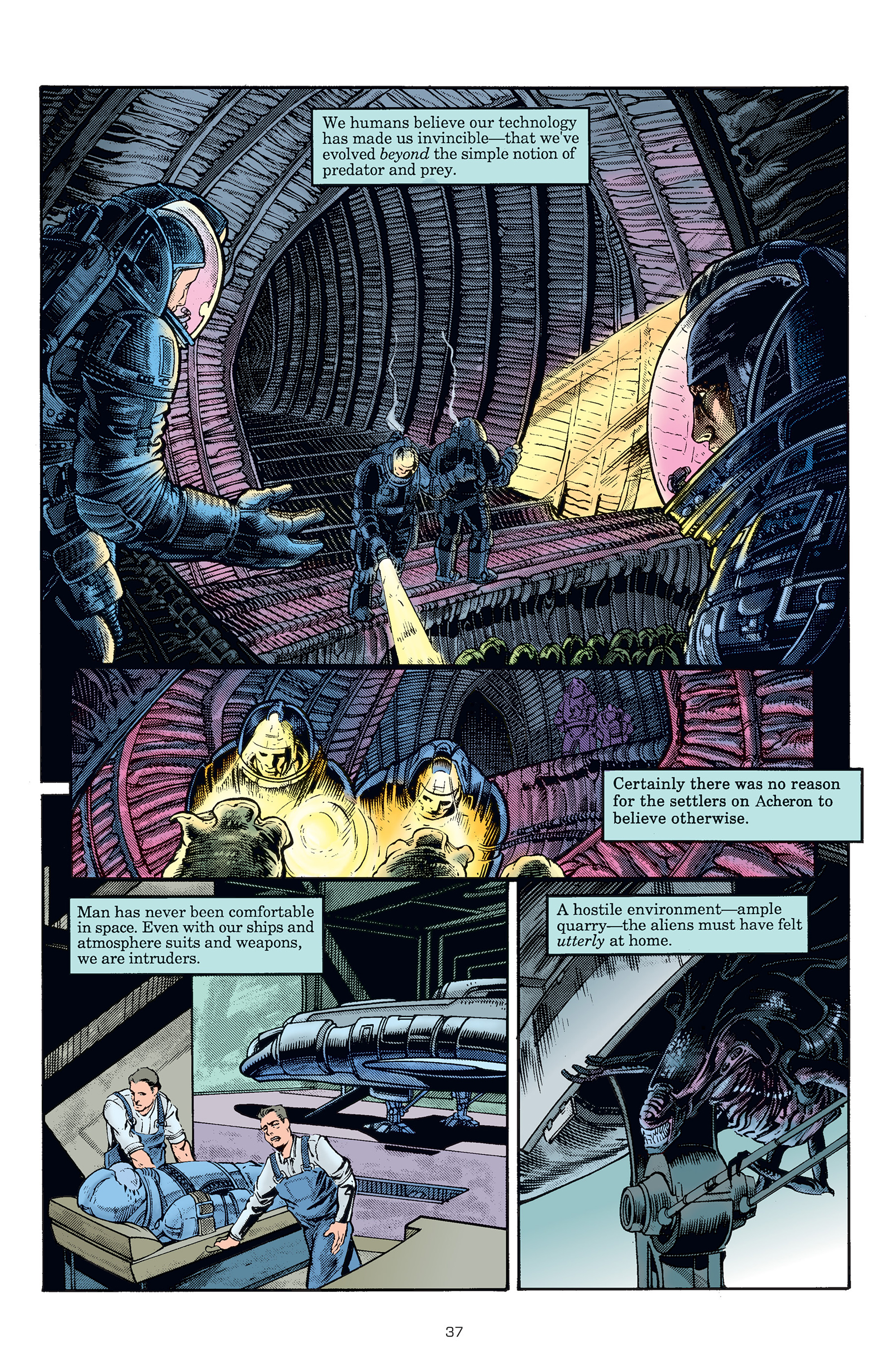 Read online Aliens: The Essential Comics comic -  Issue # TPB (Part 1) - 38