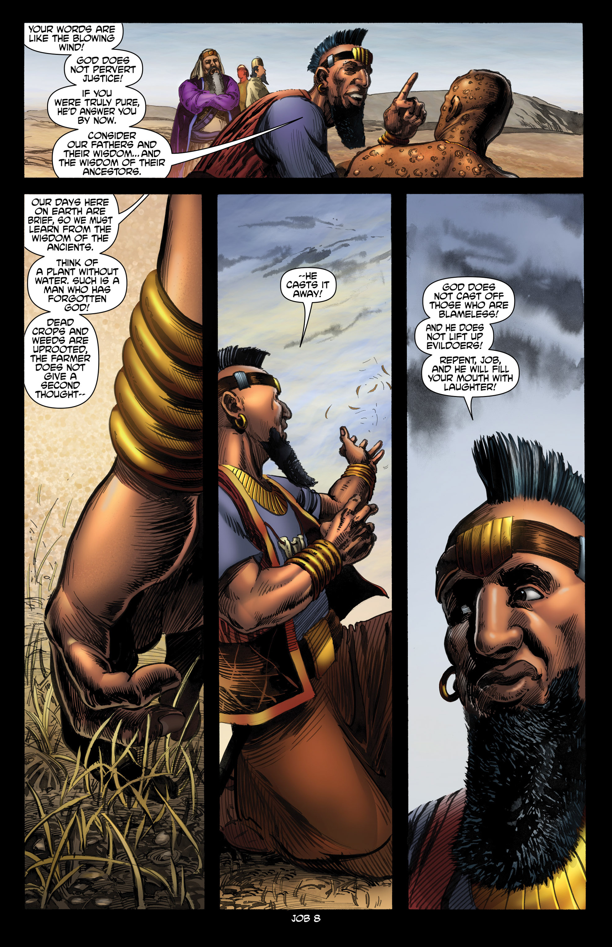 Read online The Kingstone Bible comic -  Issue #1 - 99