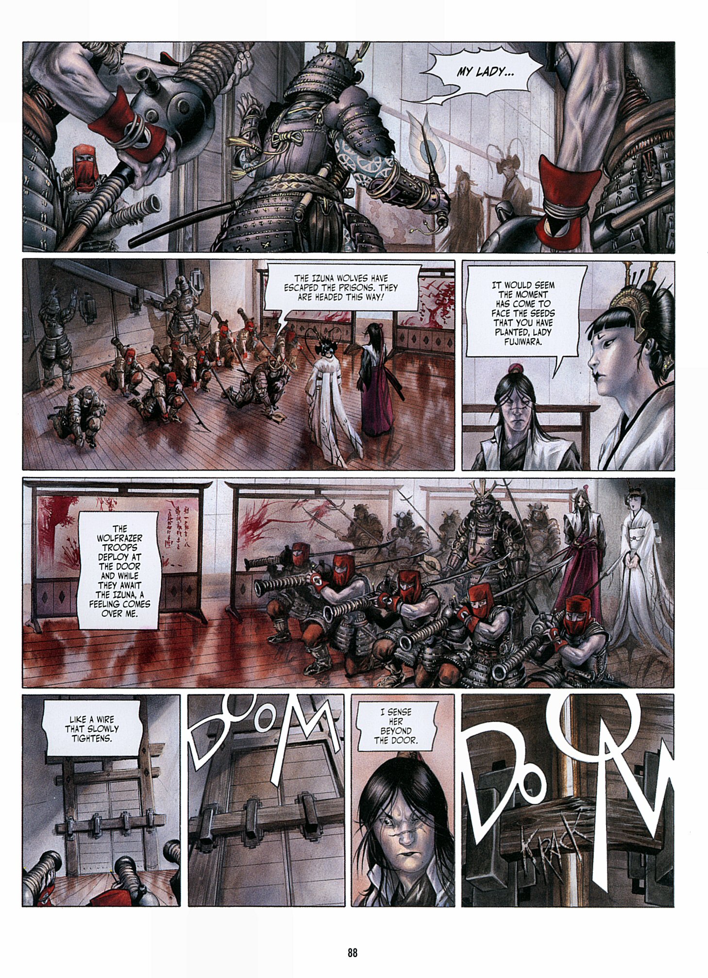 Read online Legend of the Scarlet Blades comic -  Issue # TPB - 89