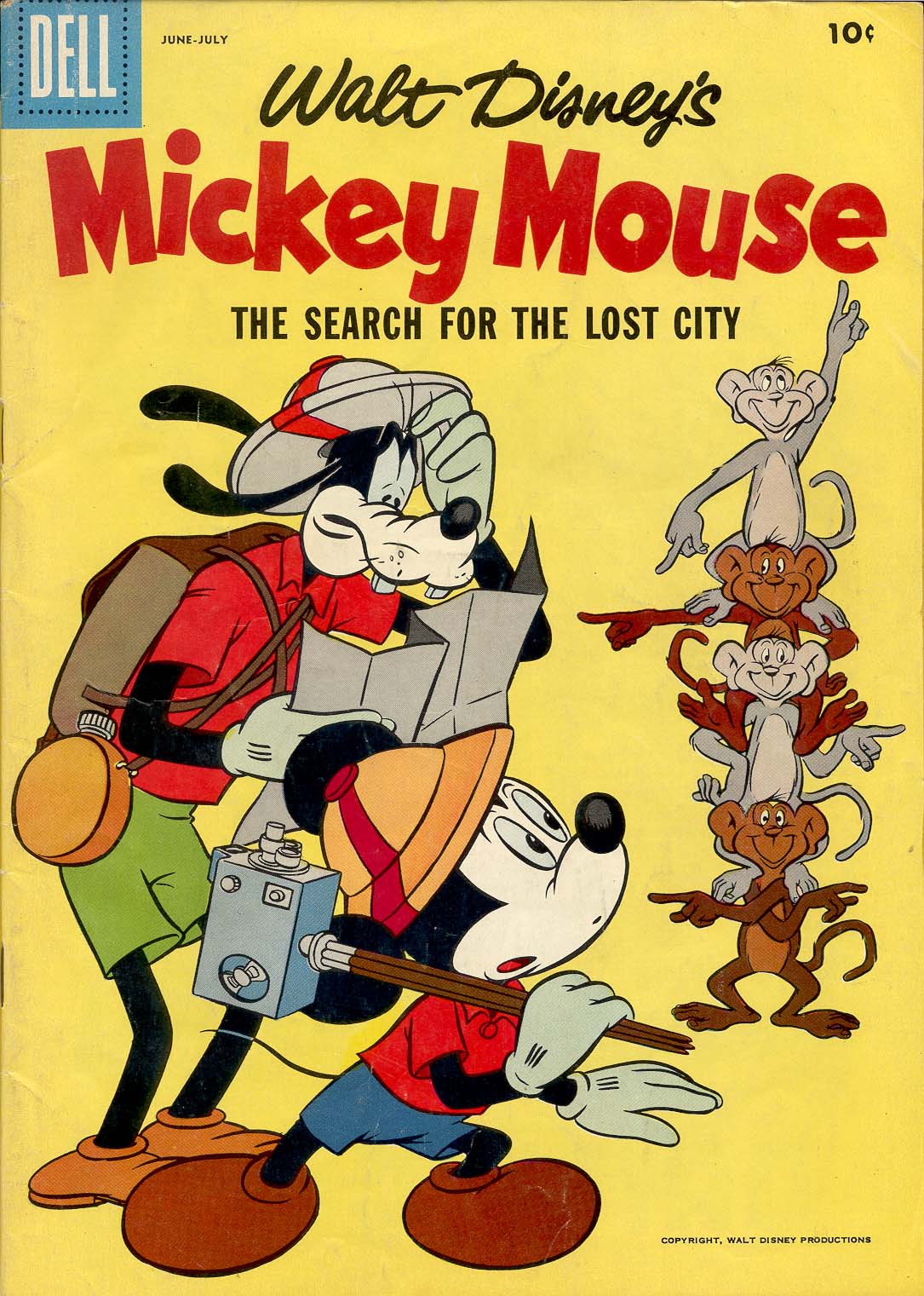 Read online Walt Disney's Mickey Mouse comic -  Issue #54 - 1