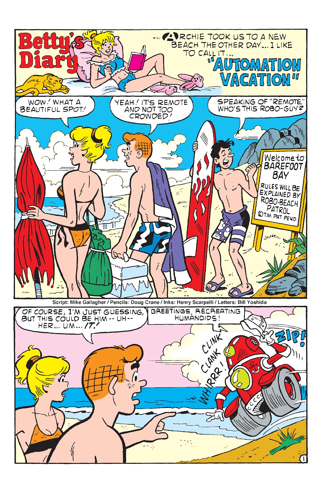 Betty and Veronica Friends Forever: Summer Surf Party issue Full - Page 18