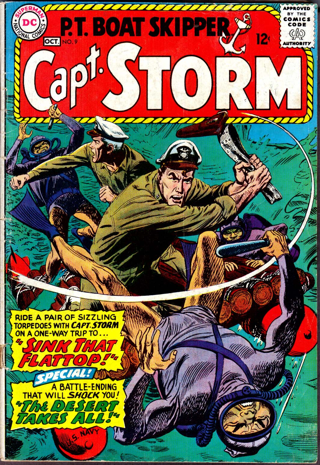 Read online Capt. Storm comic -  Issue #9 - 1