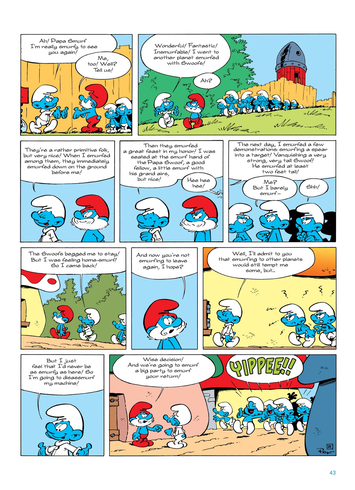 Read online The Smurfs comic -  Issue #7 - 43