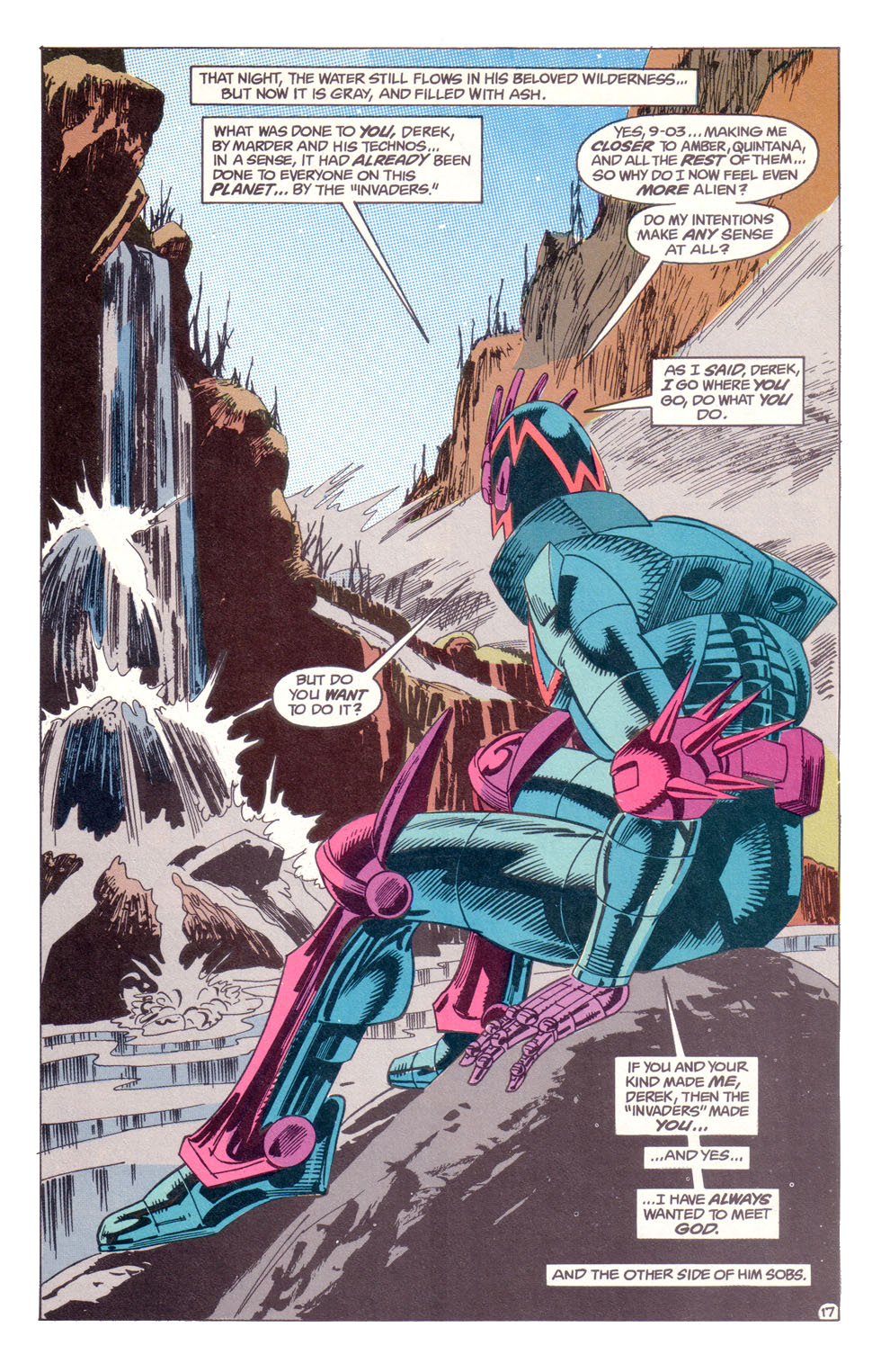 Read online Electric Warrior comic -  Issue #18 - 19