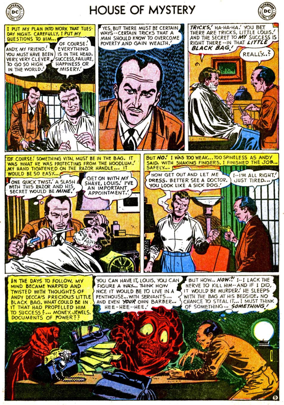 Read online House of Mystery (1951) comic -  Issue #9 - 7