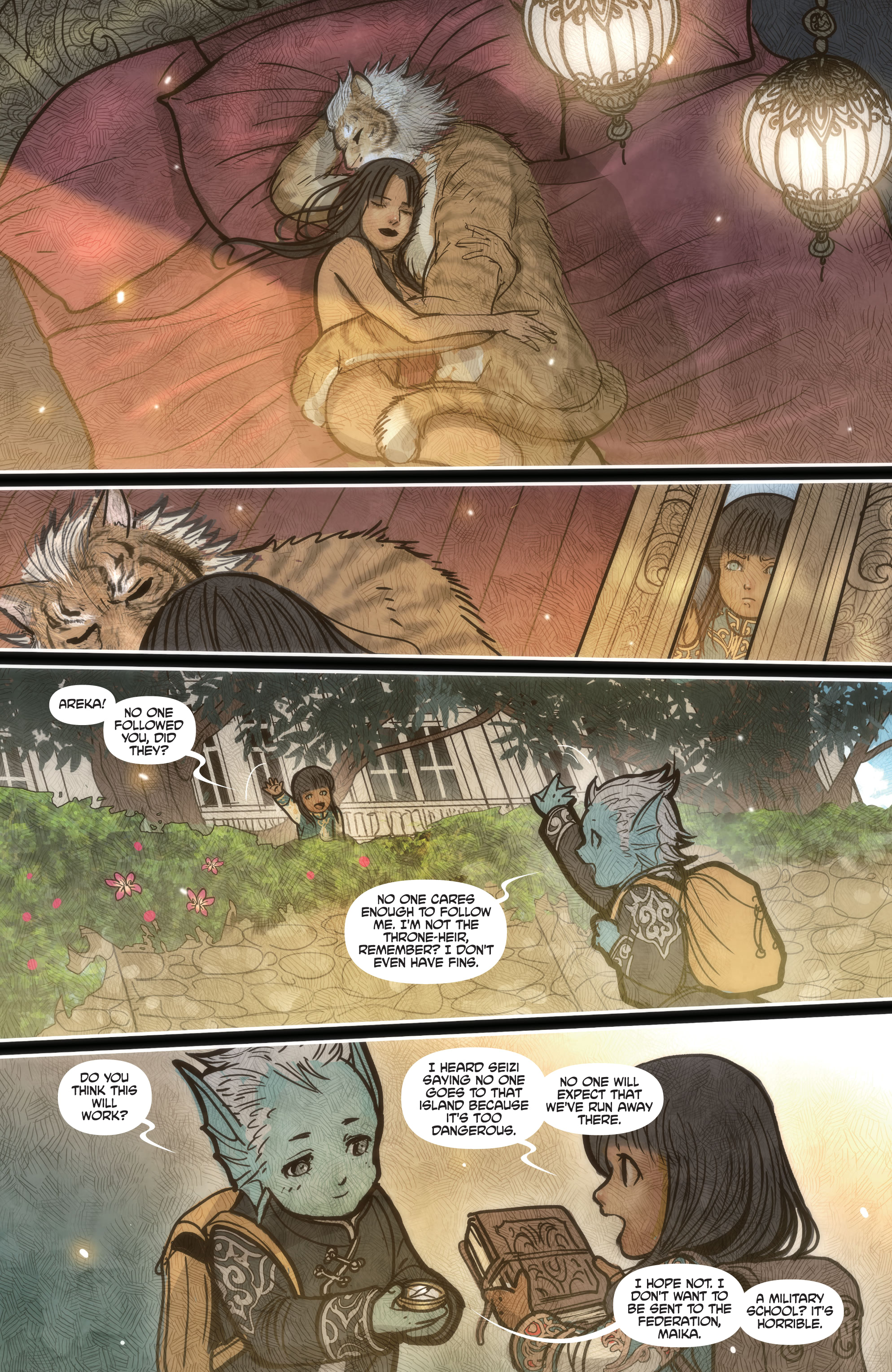 Read online Monstress: Talk Stories comic -  Issue #2 - 6