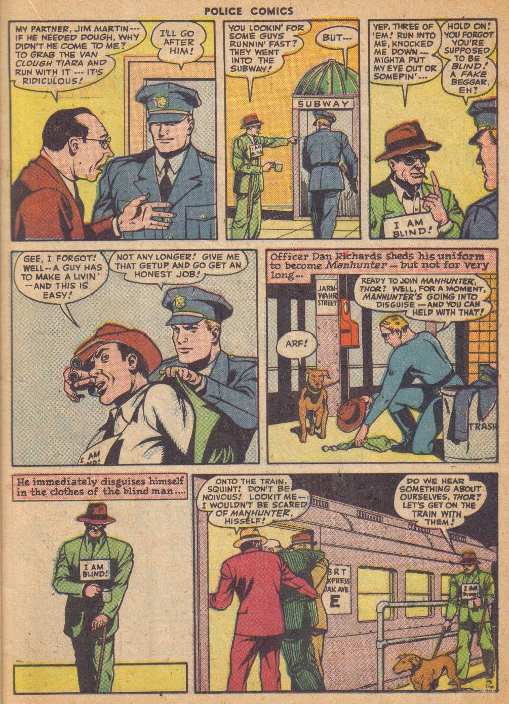 Read online Police Comics comic -  Issue #69 - 19