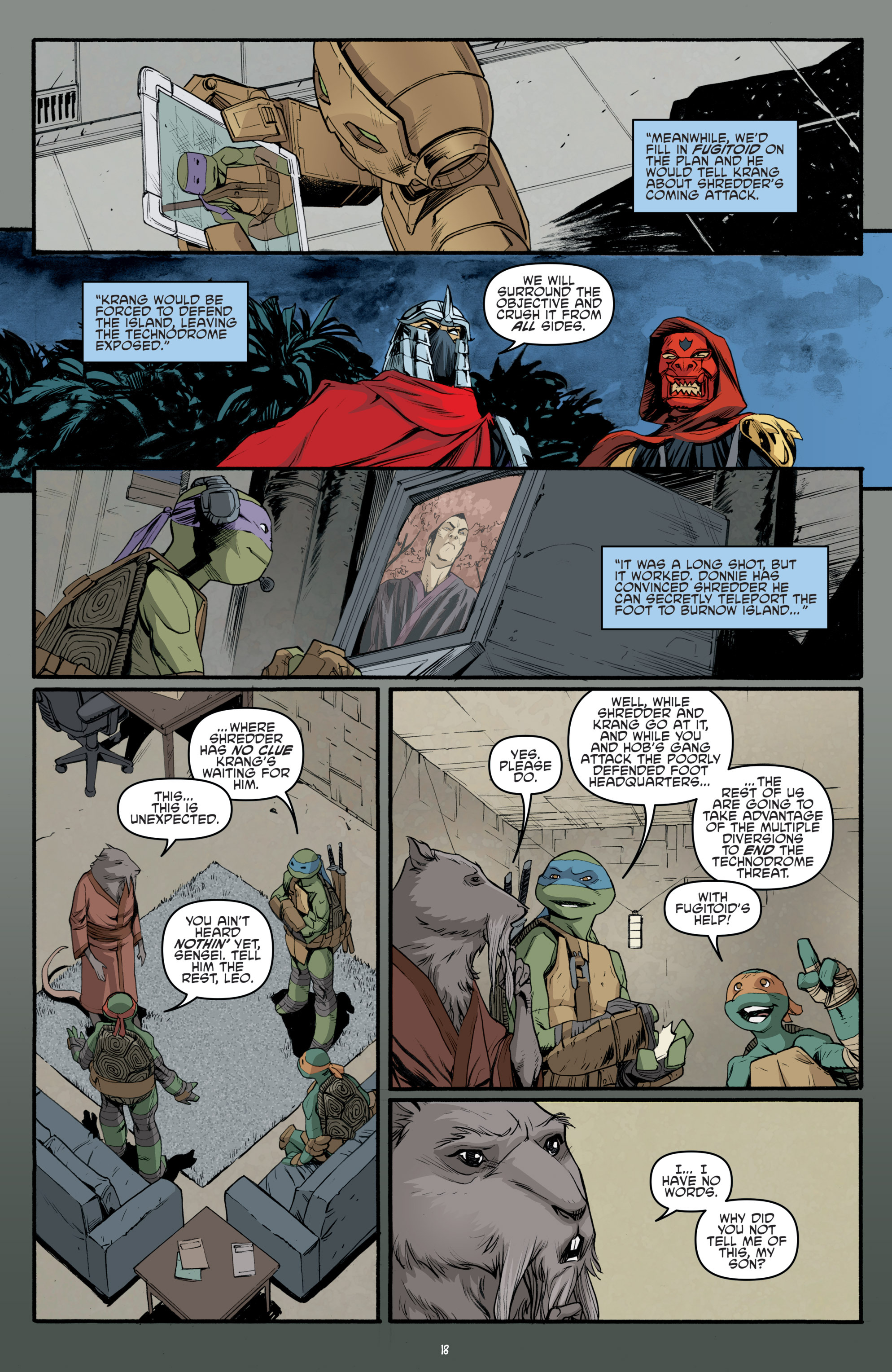 Read online Teenage Mutant Ninja Turtles: The IDW Collection comic -  Issue # TPB 5 (Part 4) - 4