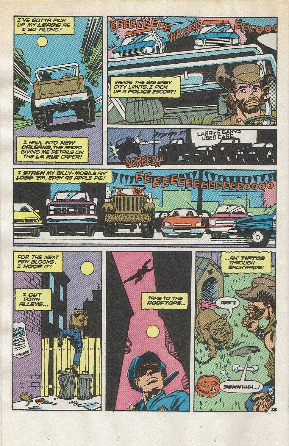 Read online The Adventures of Bayou Billy comic -  Issue #5 - 14