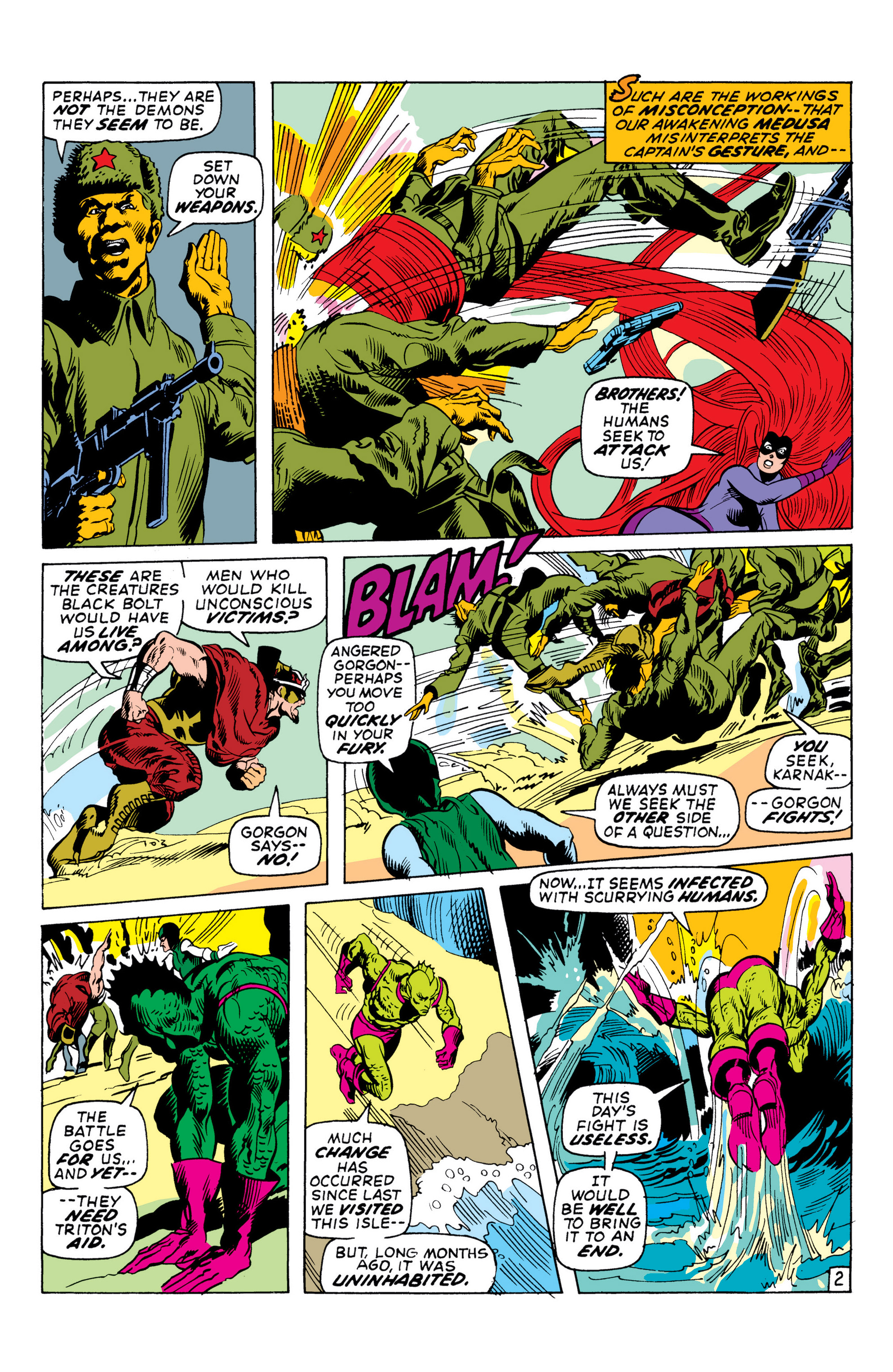 Read online Marvel Masterworks: The Inhumans comic -  Issue # TPB 1 (Part 2) - 37