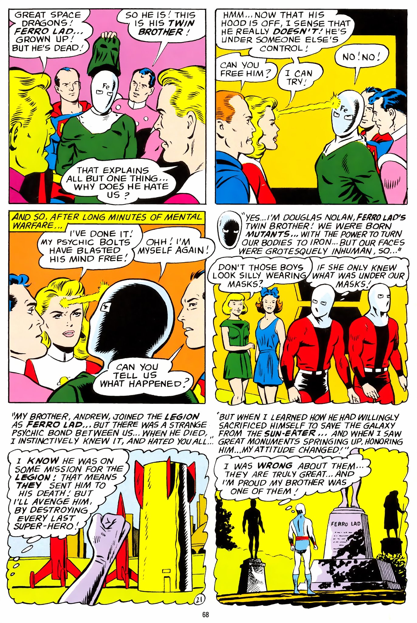 Read online Legion of Super-Heroes: 1,050 Years in the Future comic -  Issue # TPB (Part 1) - 68