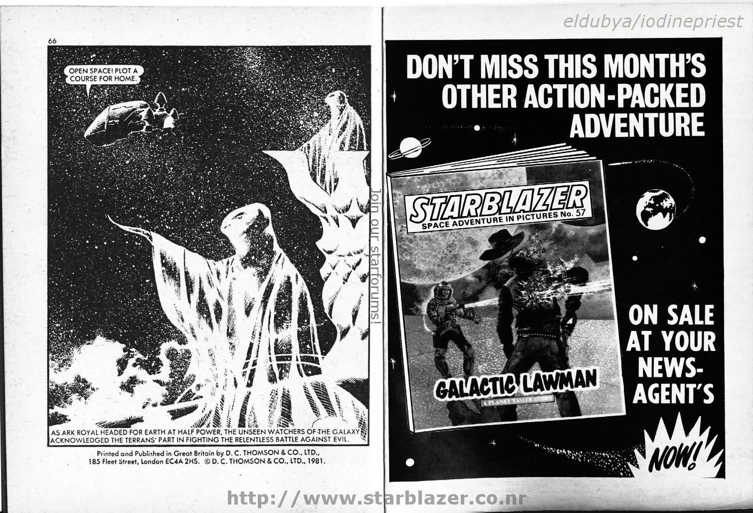 Read online Starblazer comic -  Issue #56 - 35