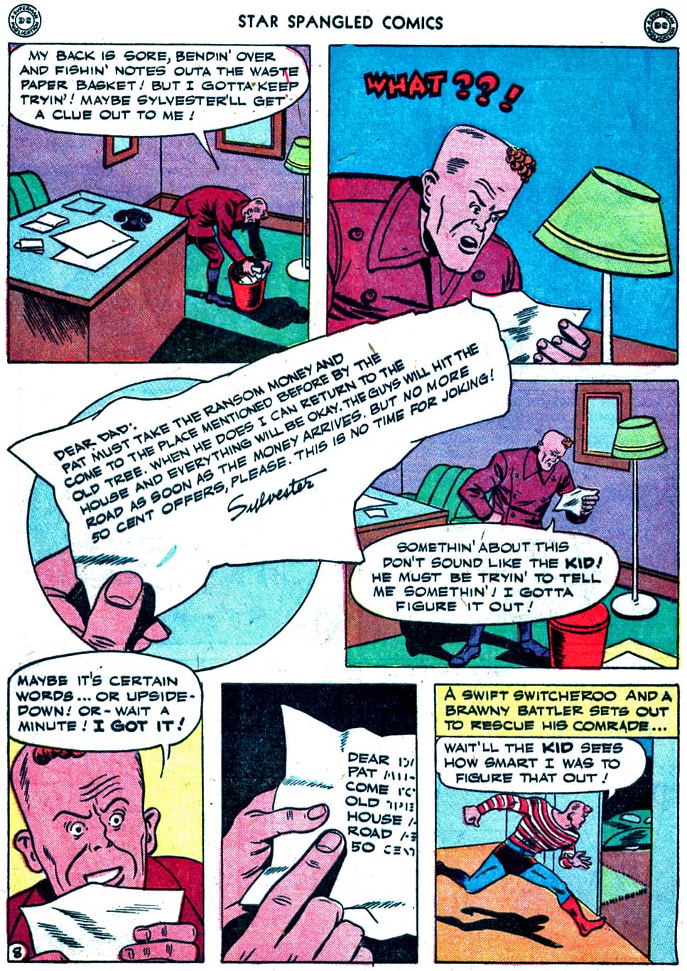 Read online Star Spangled Comics comic -  Issue #36 - 10