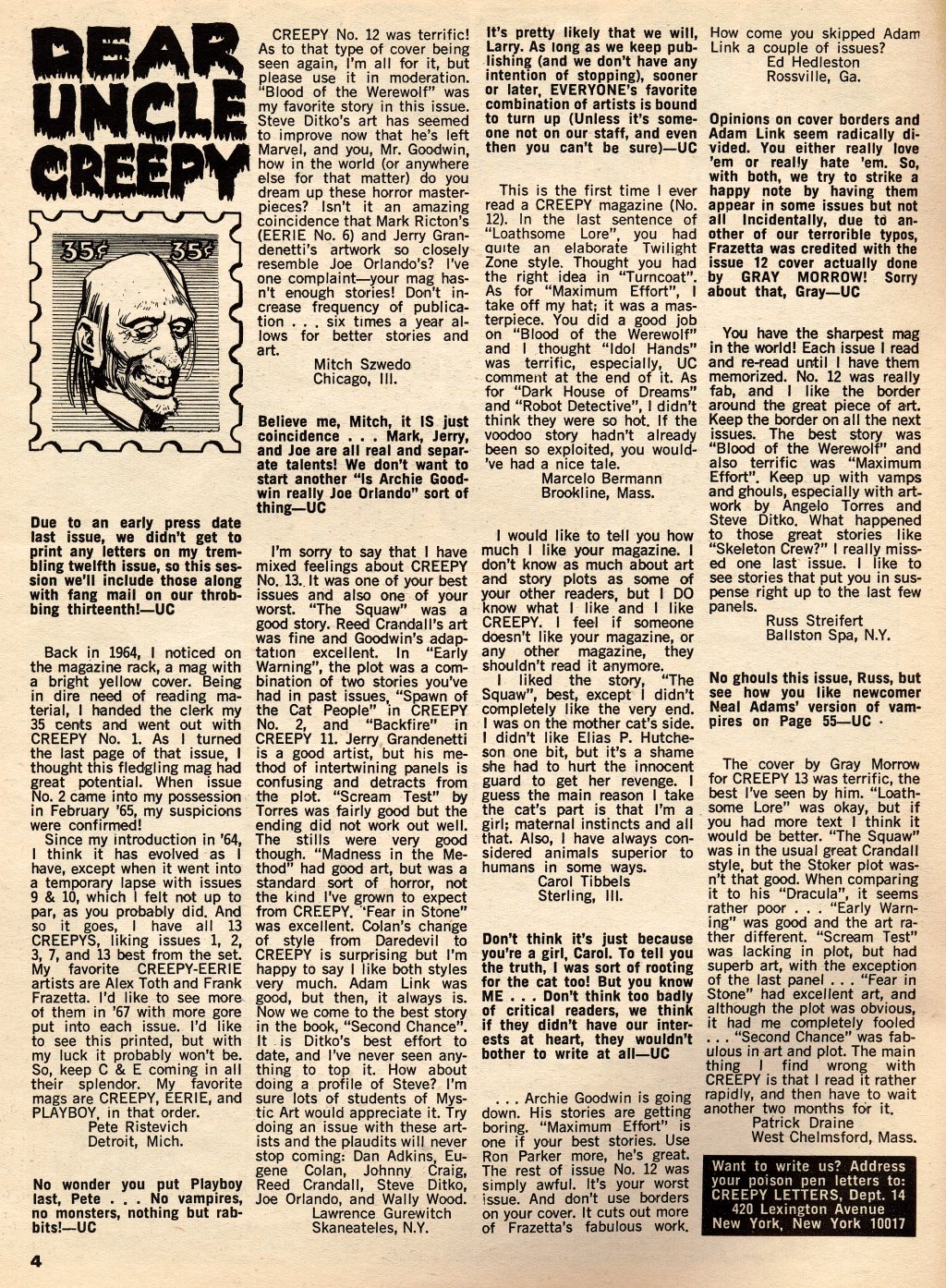 Creepy (1964) Issue #14 #14 - English 4