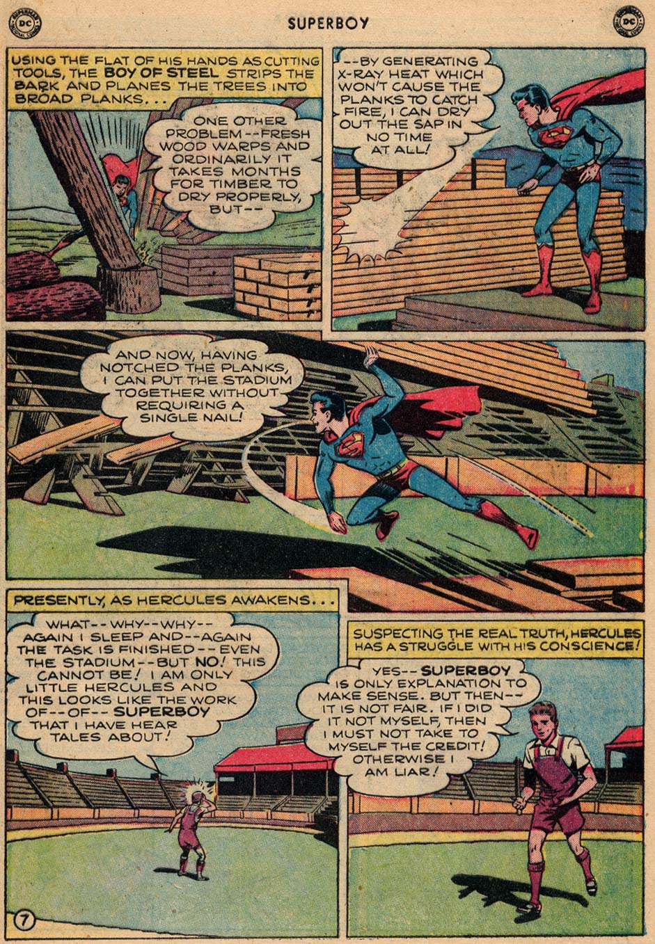 Read online Superboy (1949) comic -  Issue #6 - 38