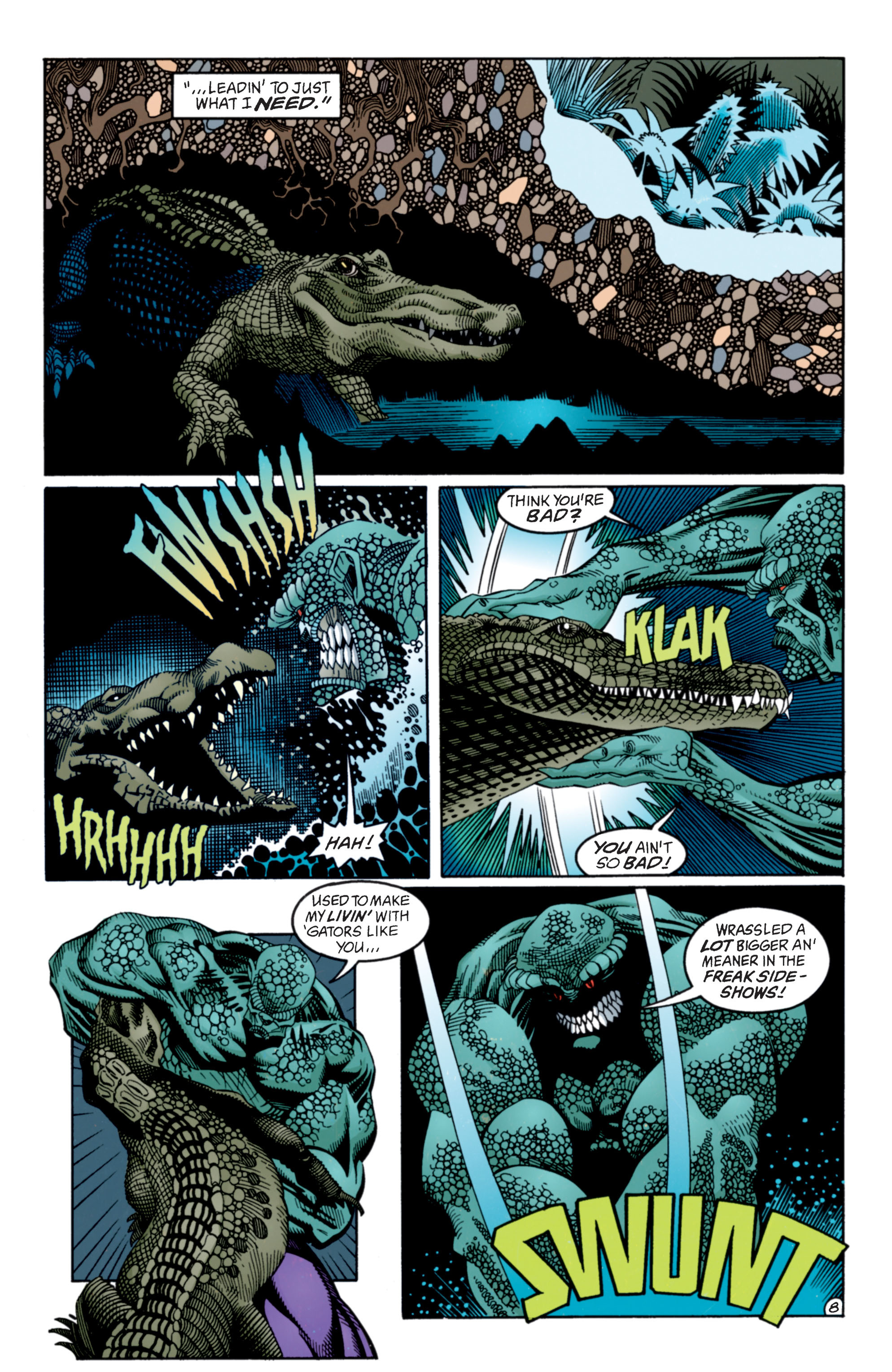 Read online Batman: Arkham: Killer Croc comic -  Issue # Full - 194