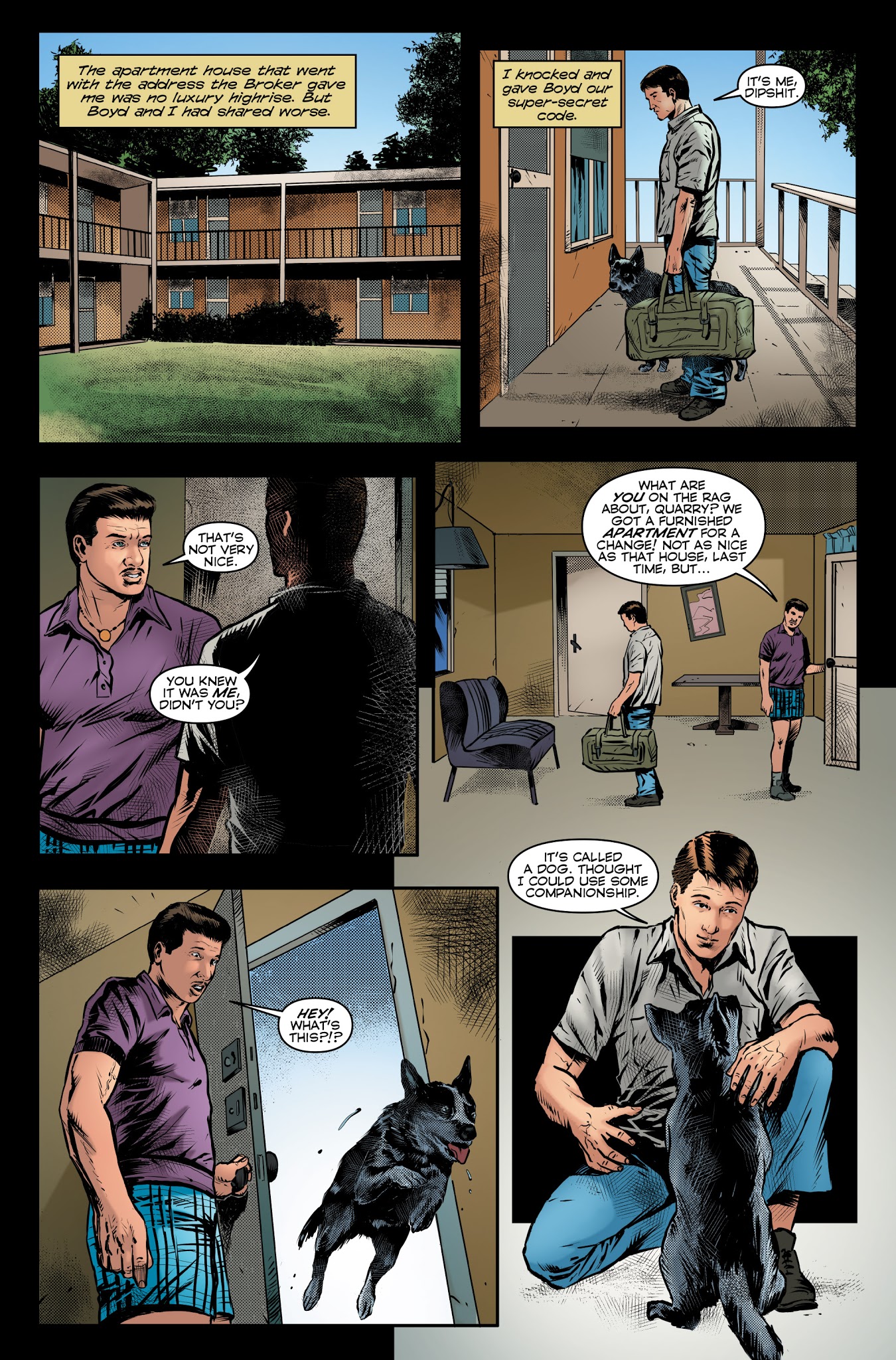 Read online Quarry's War comic -  Issue #3 - 7