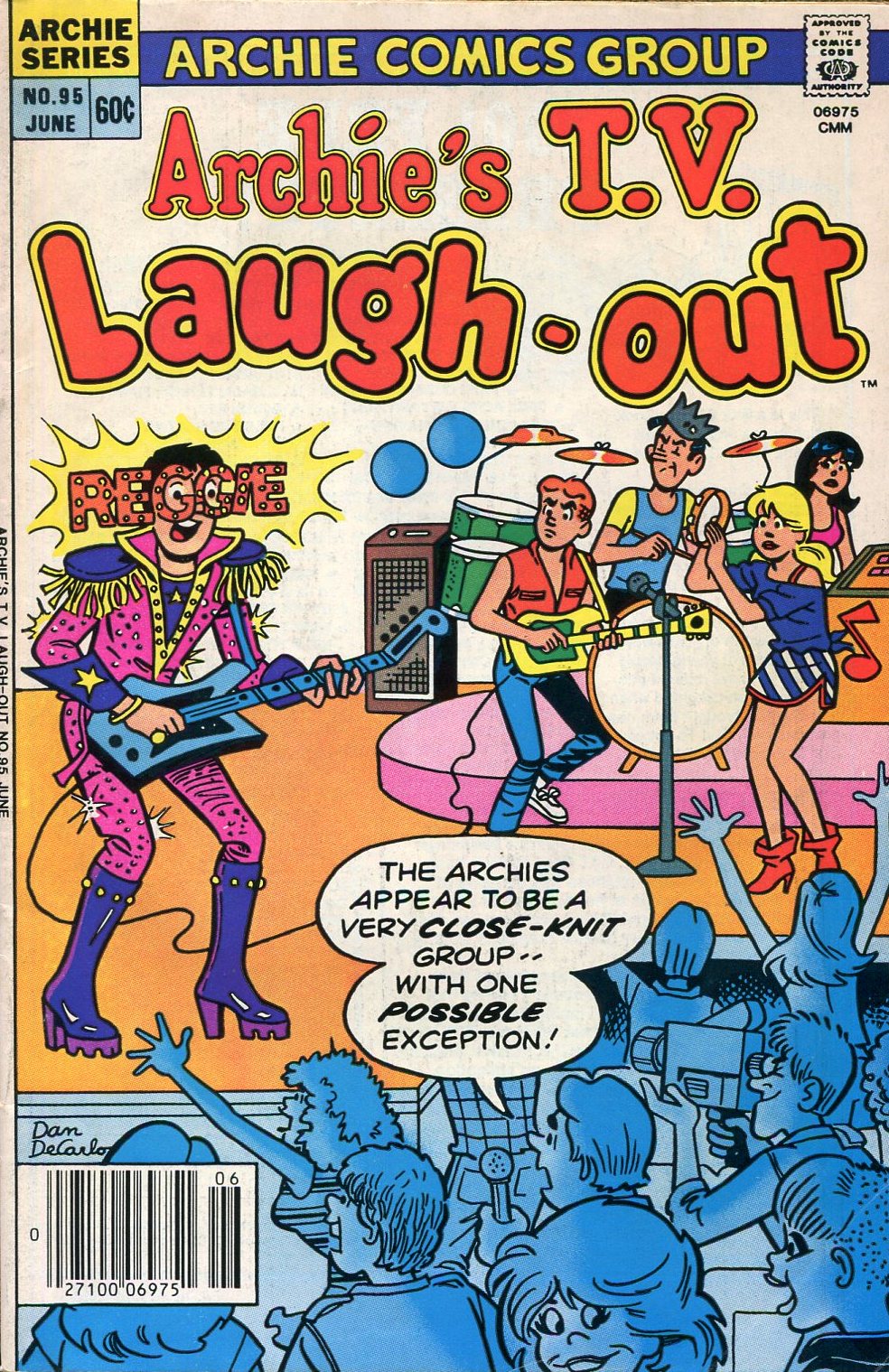 Read online Archie's TV Laugh-Out comic -  Issue #95 - 1