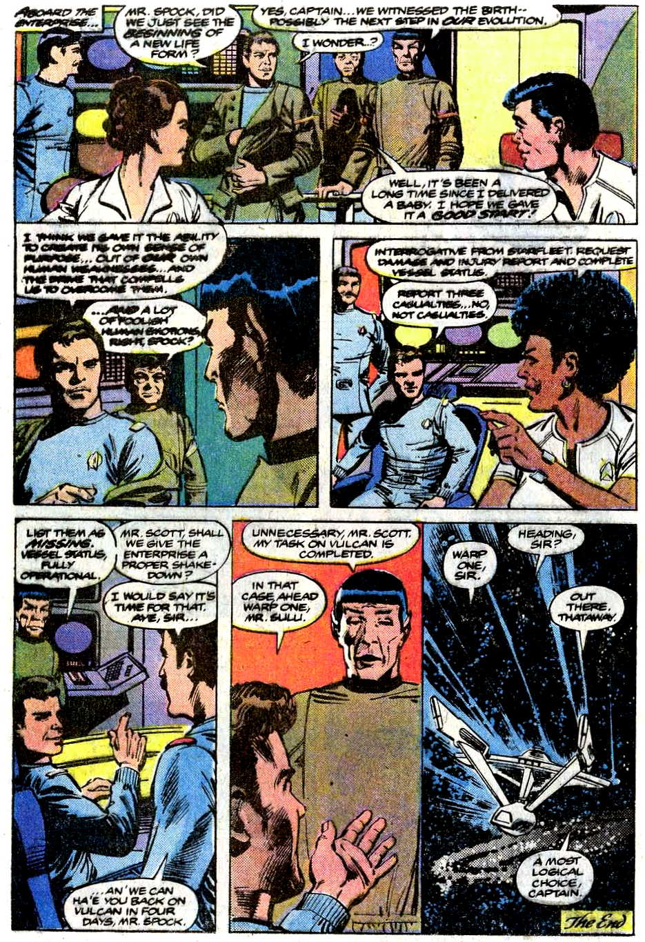 Read online Star Trek (1980) comic -  Issue #3 - 32