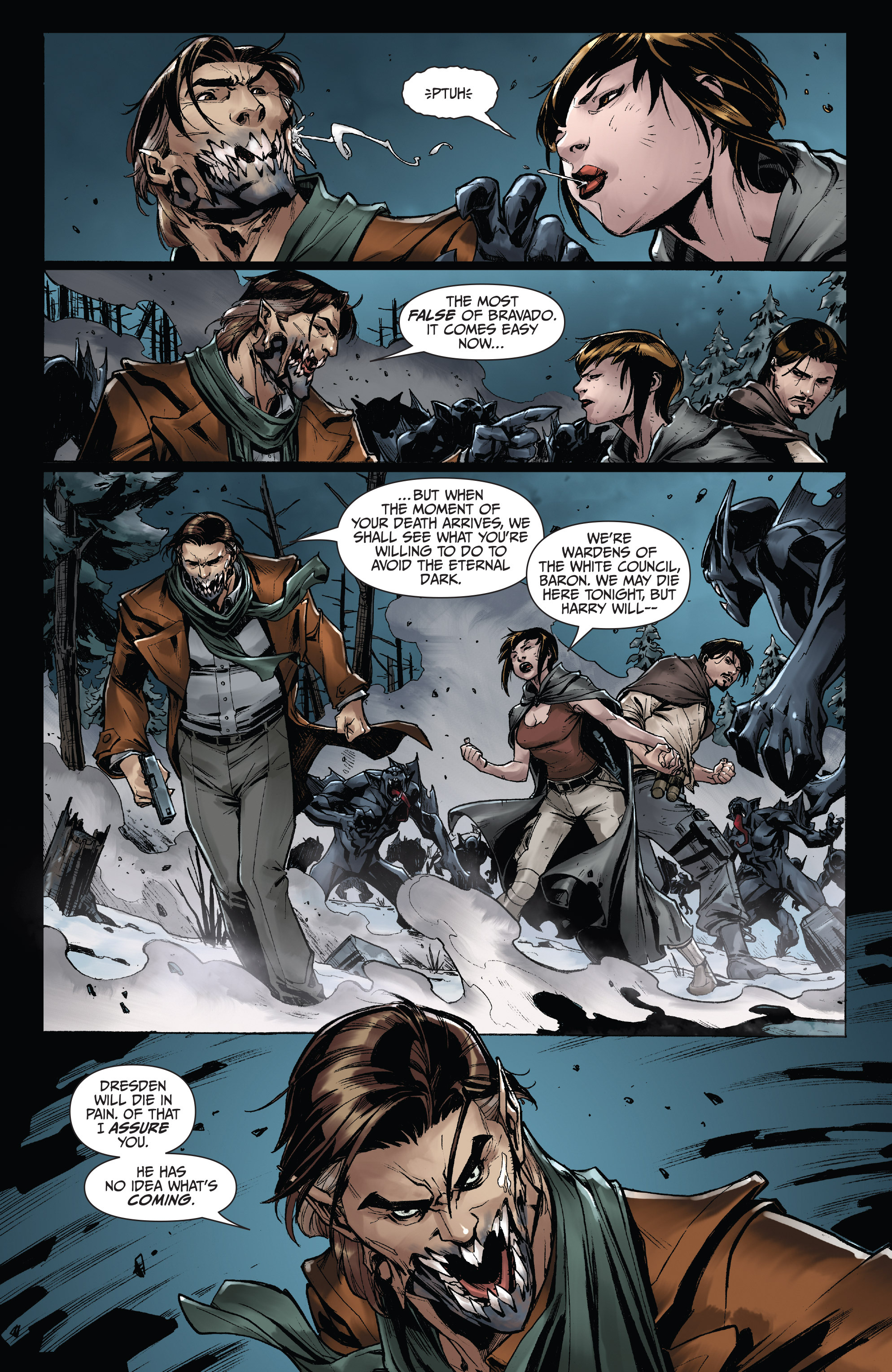 Read online Jim Butcher's The Dresden Files: War Cry comic -  Issue #4 - 10