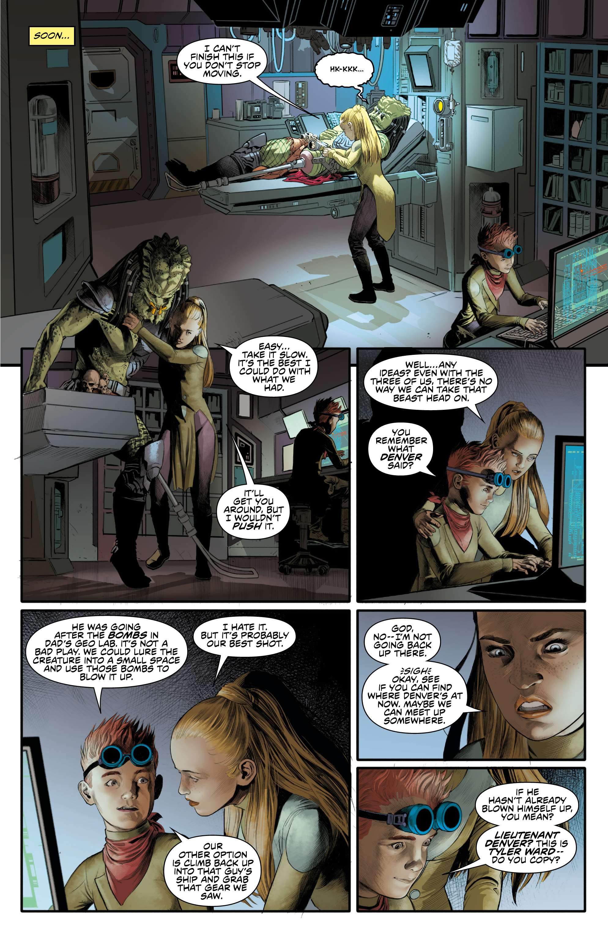 Read online Alien vs. Predator: Thicker Than Blood comic -  Issue # _TPB - 59