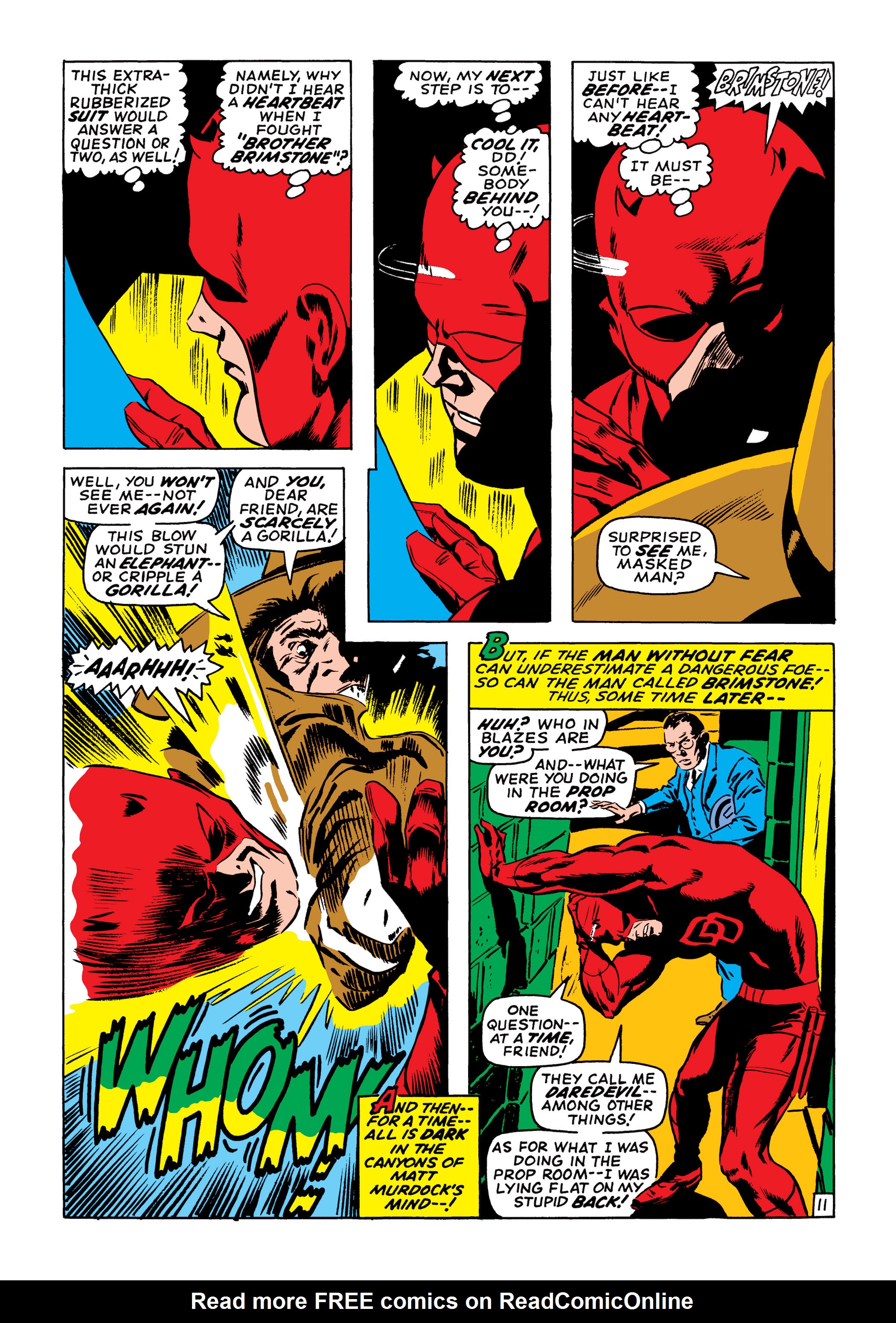 Read online Marvel Masterworks: Daredevil comic -  Issue # TPB 7 (Part 1) - 58