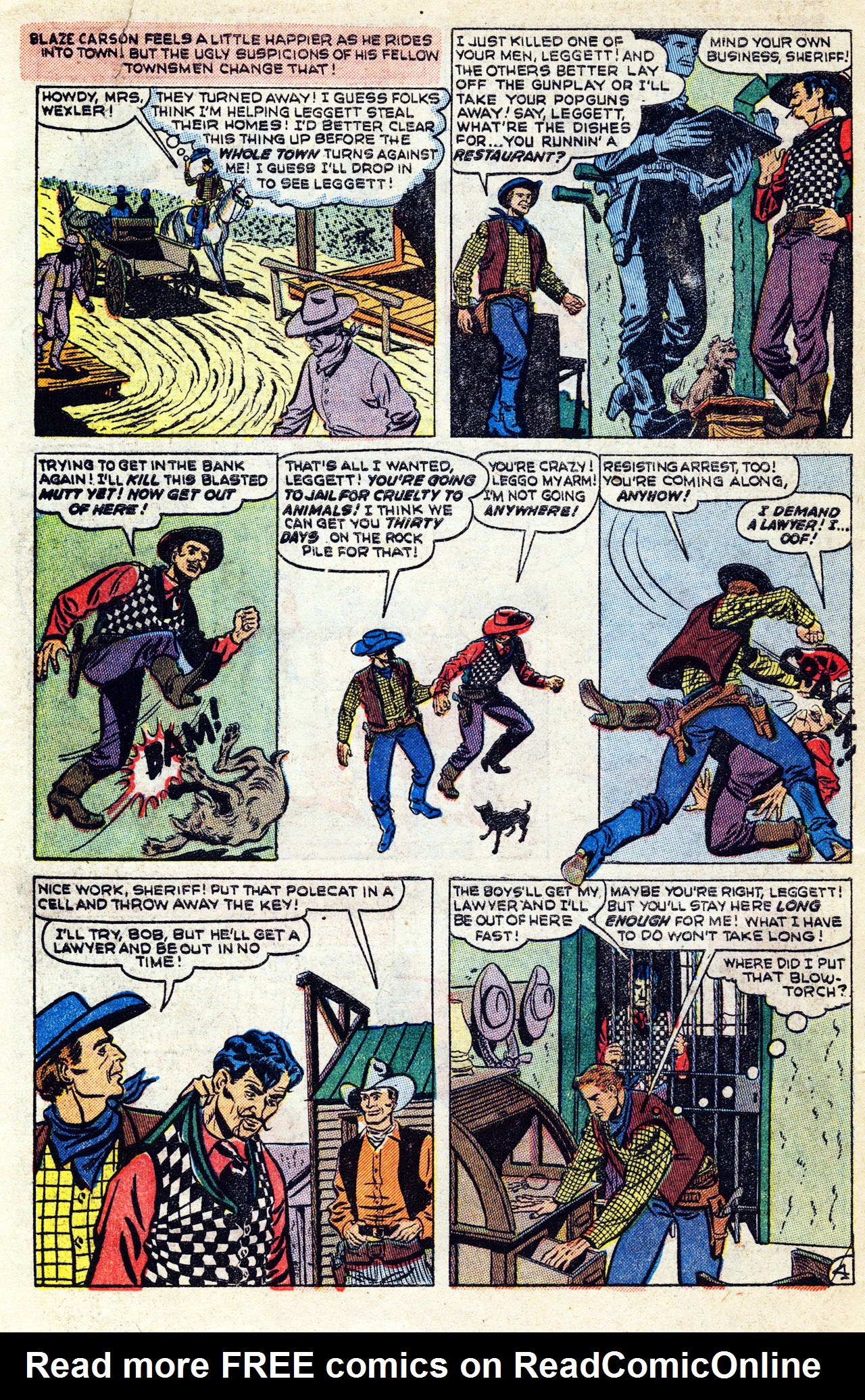 Read online Blaze Carson comic -  Issue #2 - 30
