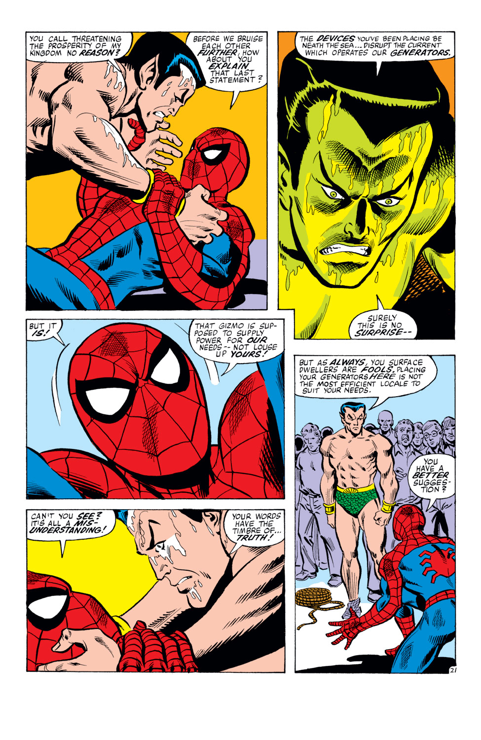 Read online The Amazing Spider-Man (1963) comic -  Issue #211 - 22
