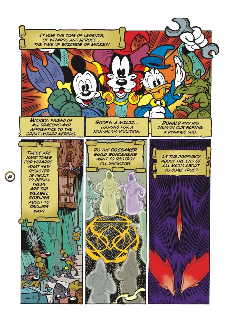 Read online Wizards of Mickey (2020) comic -  Issue # TPB 3 (Part 1) - 99