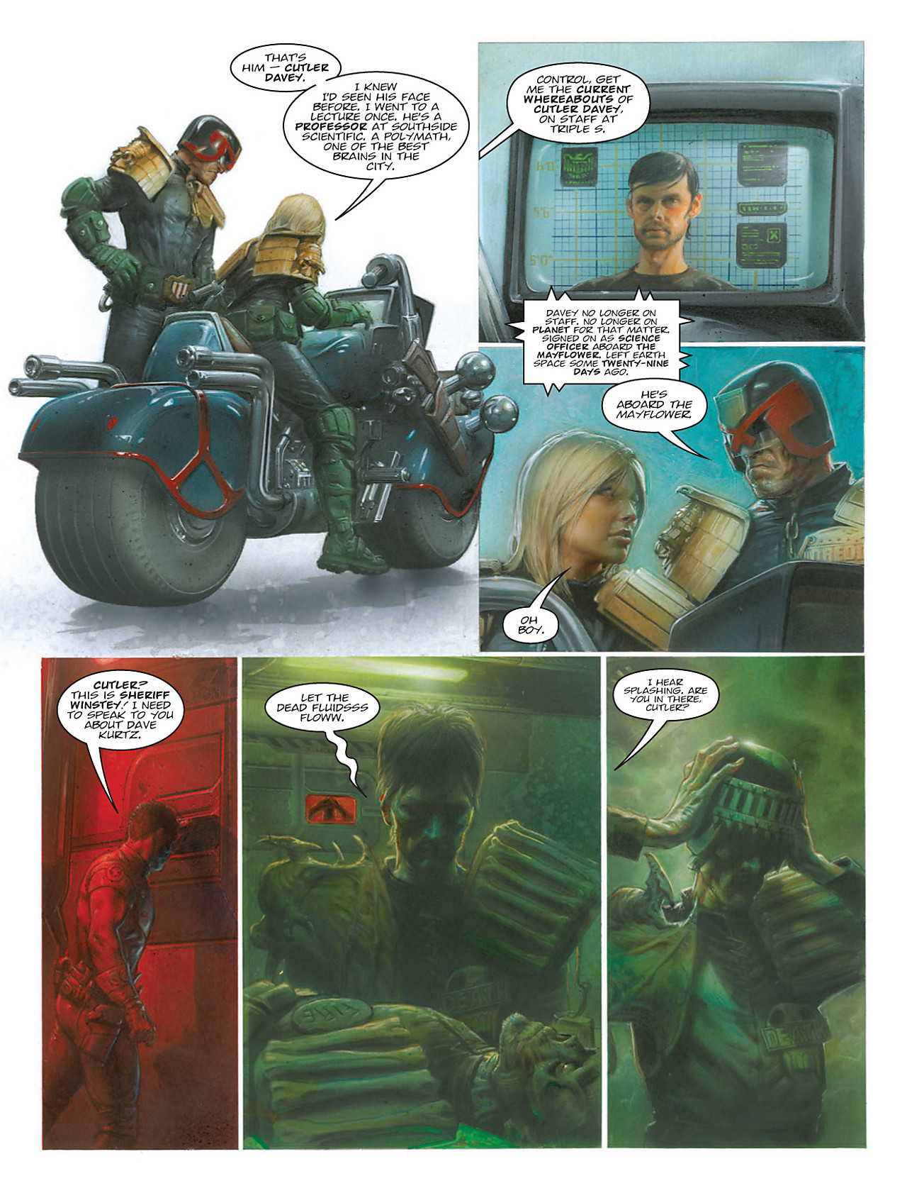 Read online Judge Dredd: Dark Justice comic -  Issue # TPB - 18