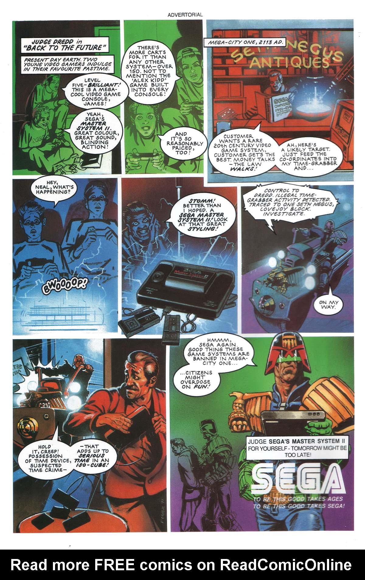 Read online Judge Dredd: The Megazine comic -  Issue #15 - 2