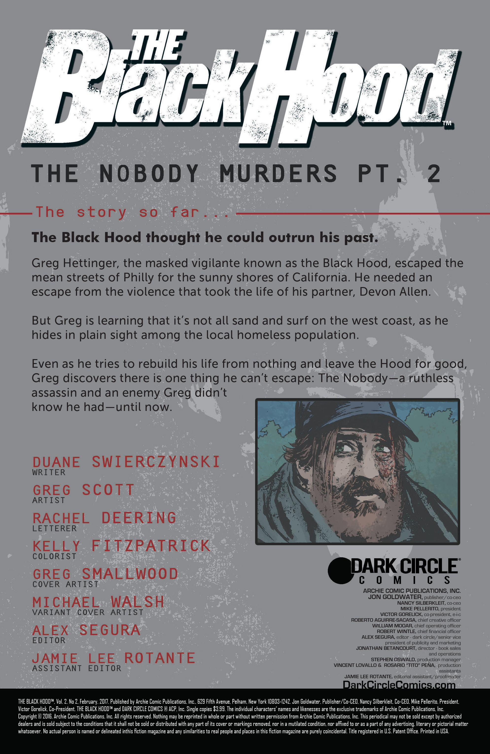 Read online The Black Hood (2016) comic -  Issue #2 - 2