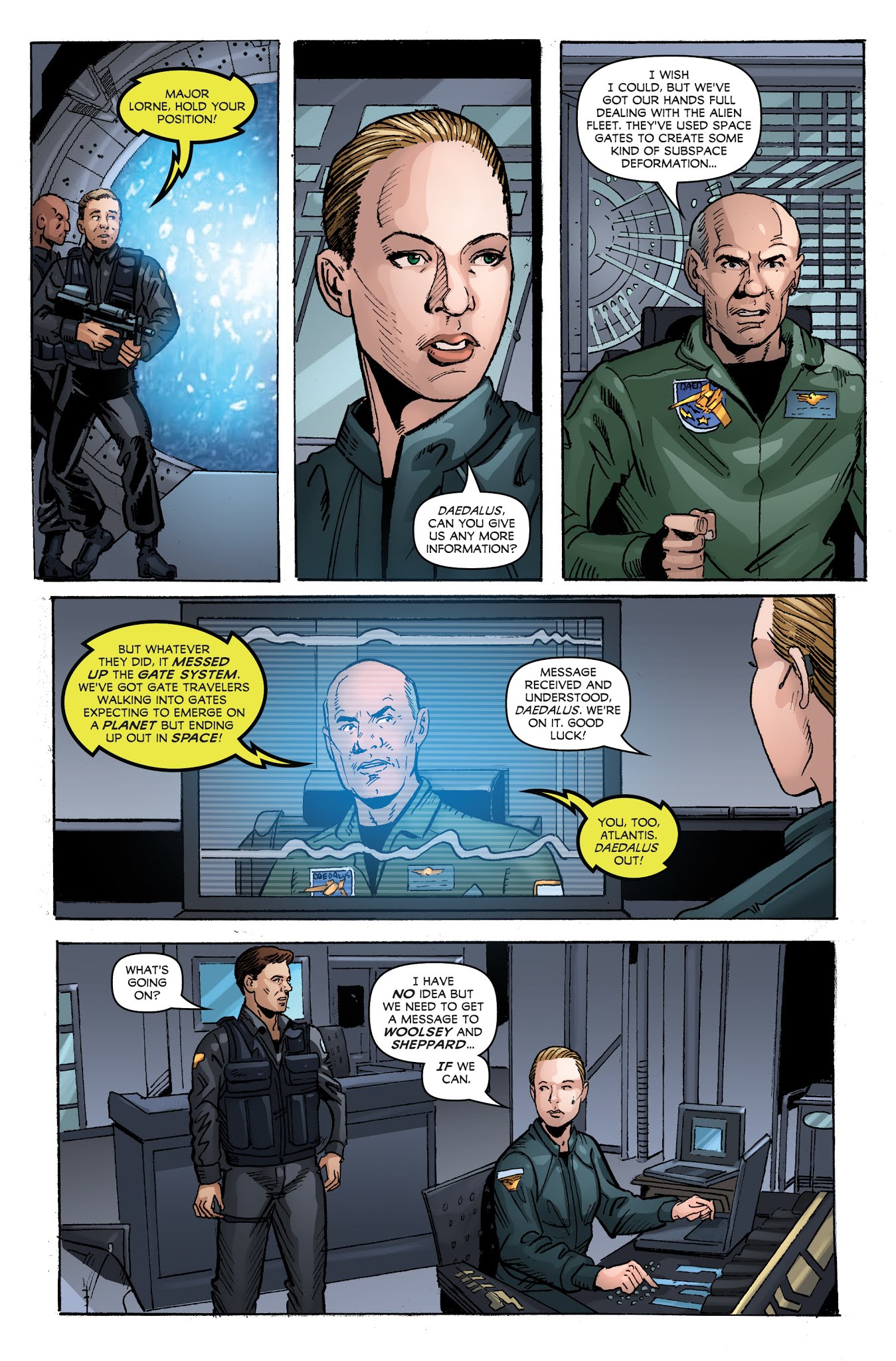 Read online Stargate Atlantis: Singularity comic -  Issue #2 - 10