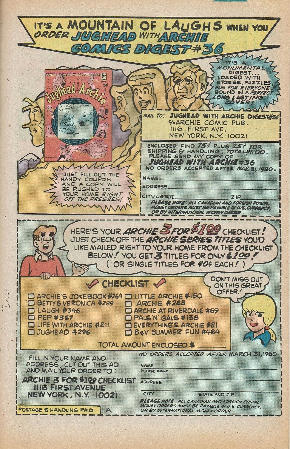 Read online Life With Archie (1958) comic -  Issue #210 - 26