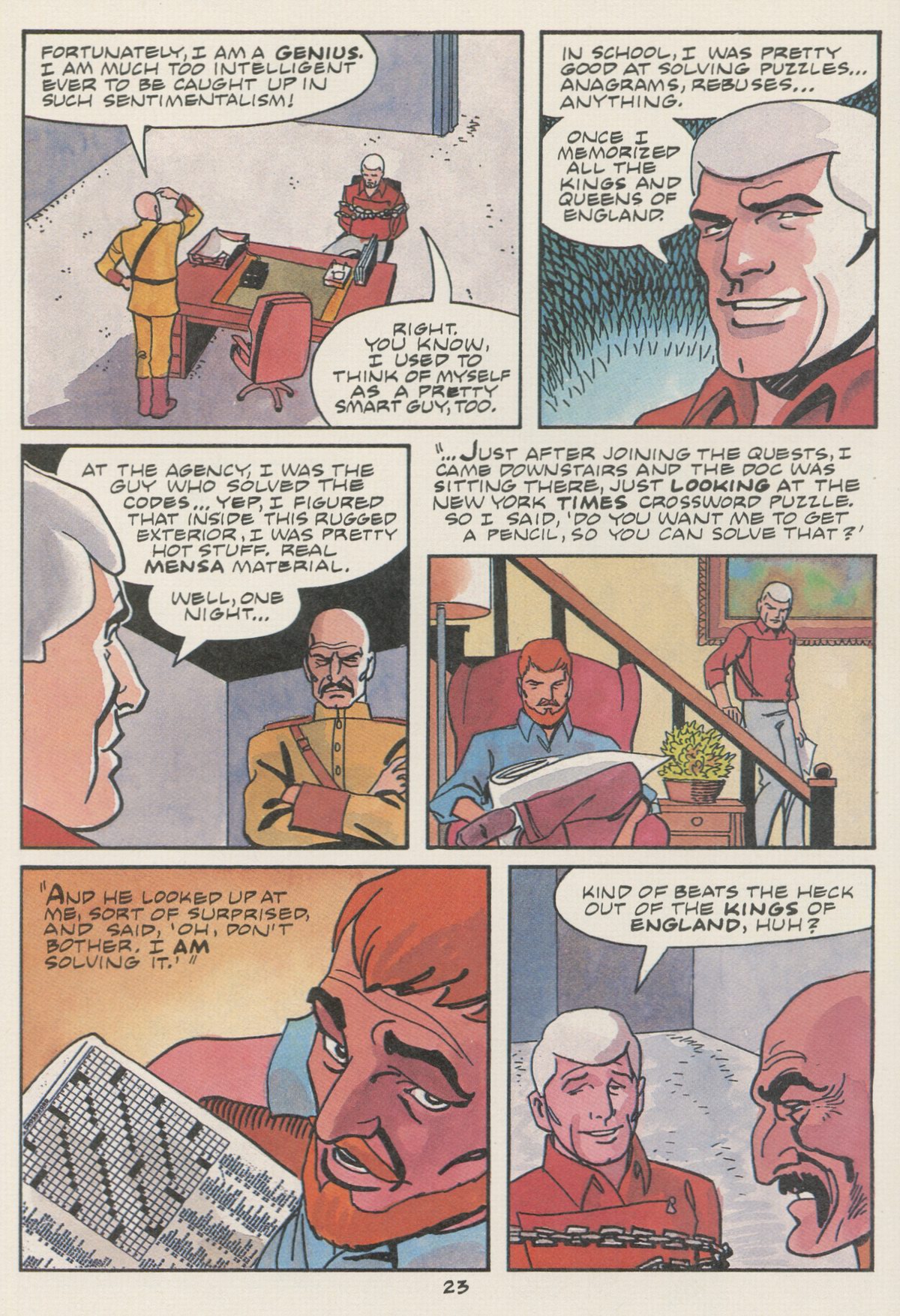 Read online Jonny Quest comic -  Issue #26 - 29