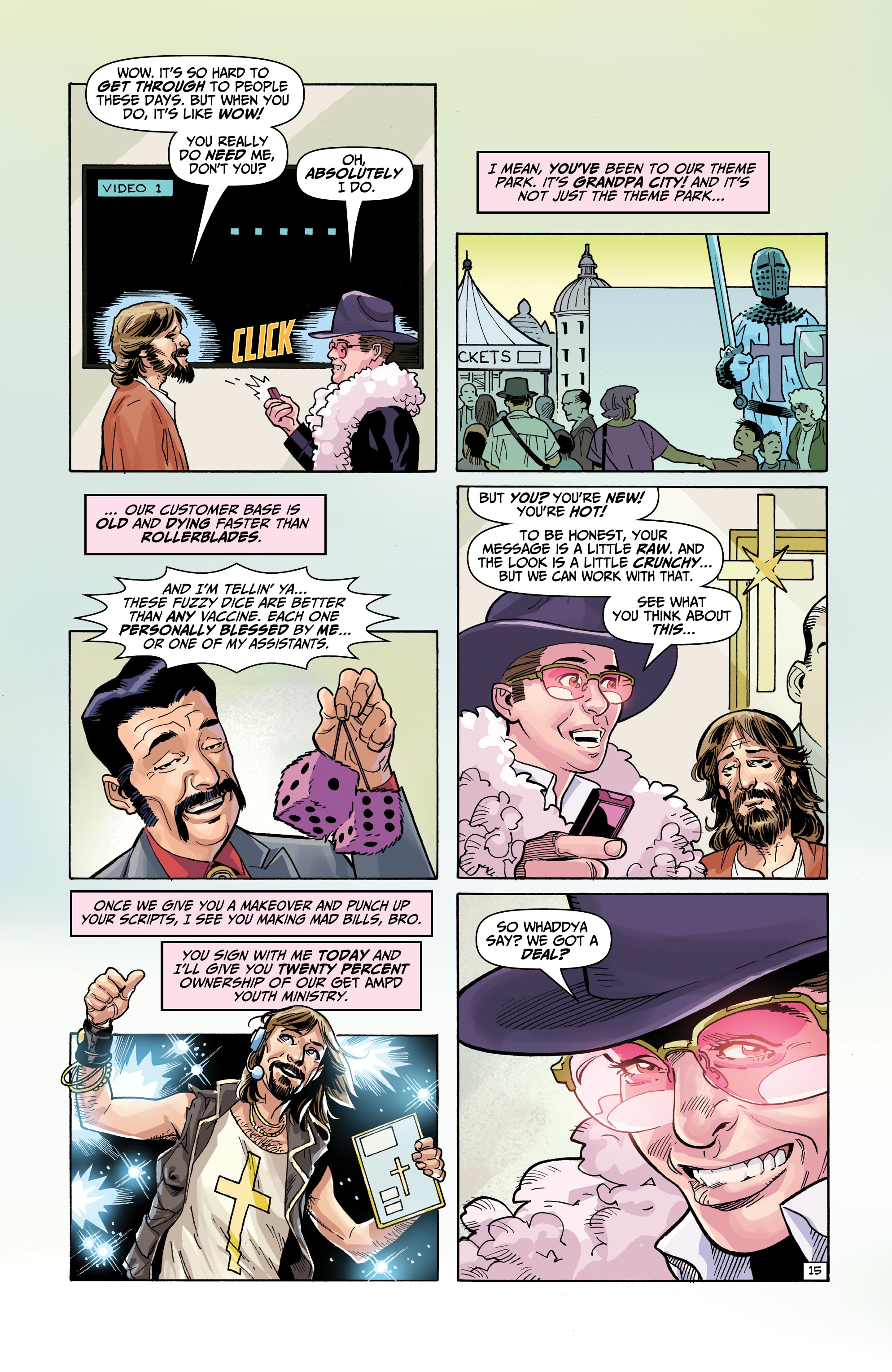 Read online Second Coming: Only Begotten Son comic -  Issue #3 - 17