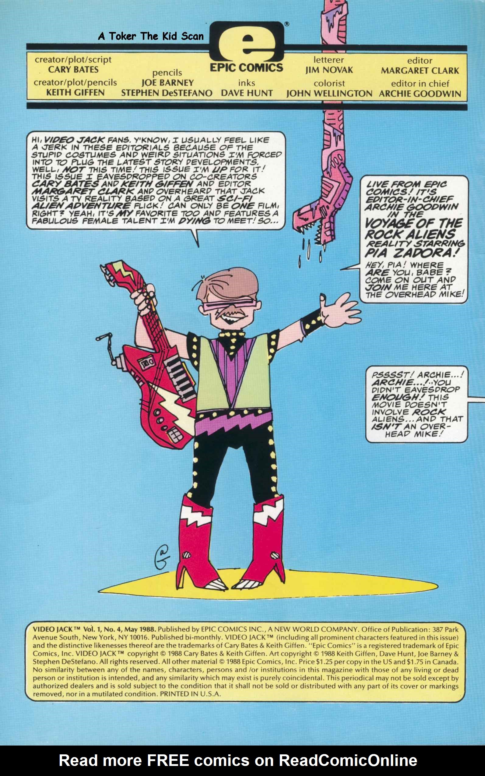 Read online Video Jack comic -  Issue #4 - 2