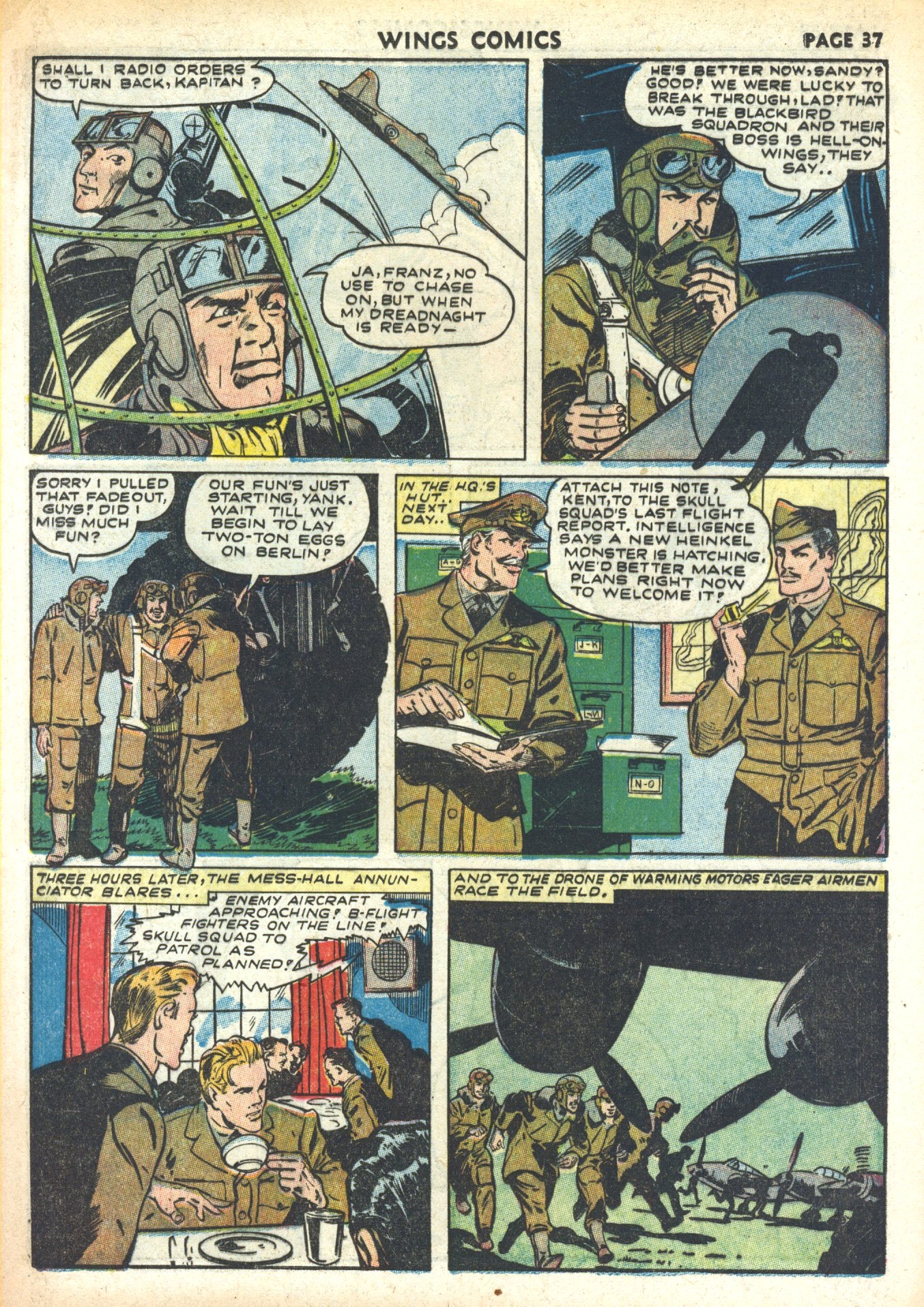 Read online Wings Comics comic -  Issue #30 - 39