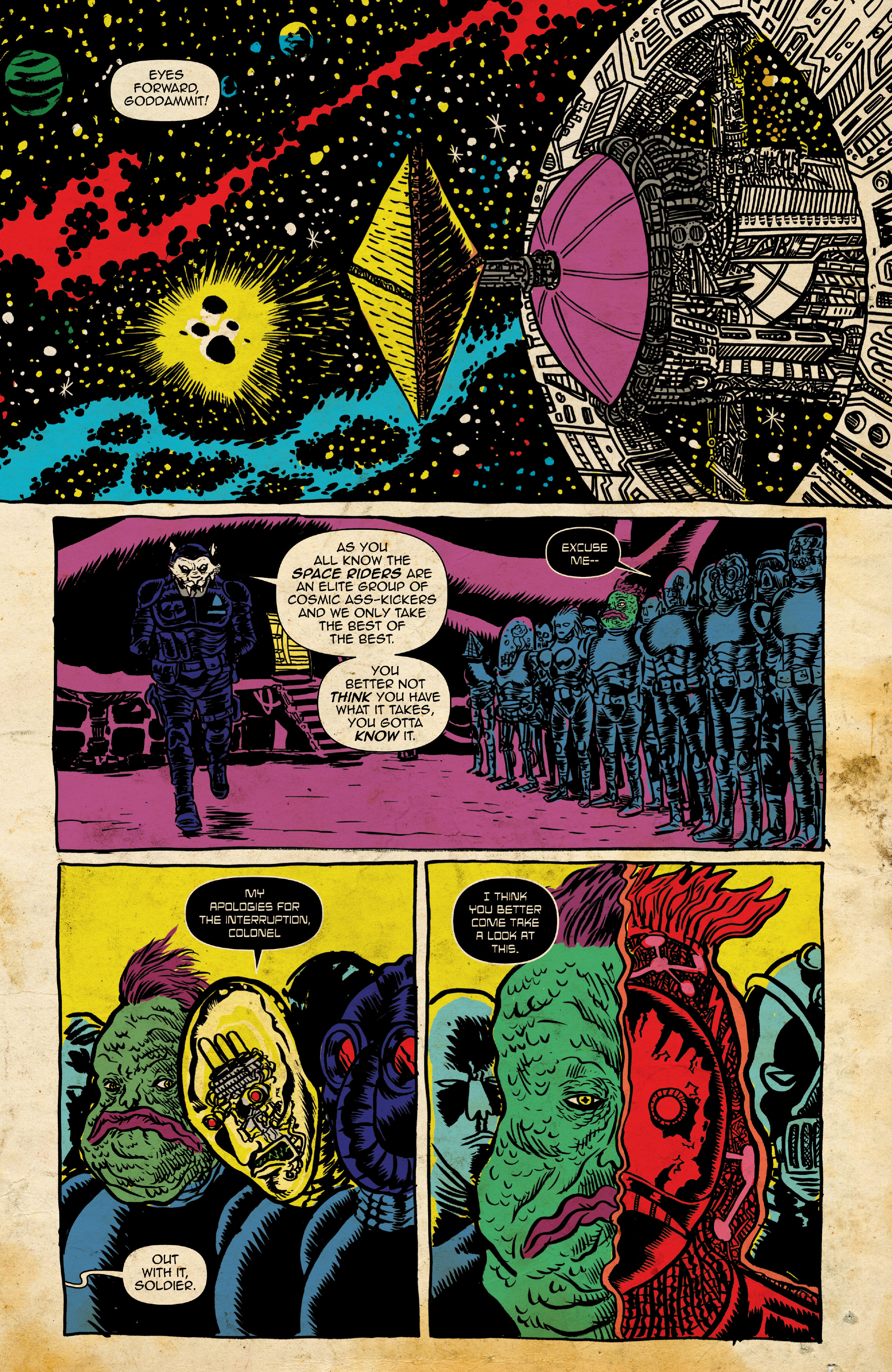 Read online Space Riders: Galaxy of Brutality comic -  Issue #2 - 5
